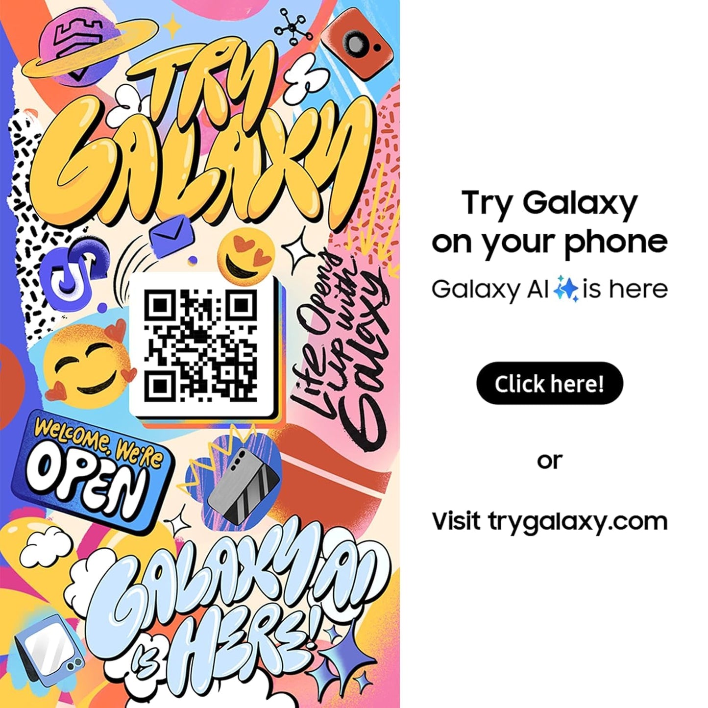 Samsung Galaxy Z Flip6 5G AI Smartphone (Silver Shadow, 12GB RAM, 512GB Storage) with Other Offers