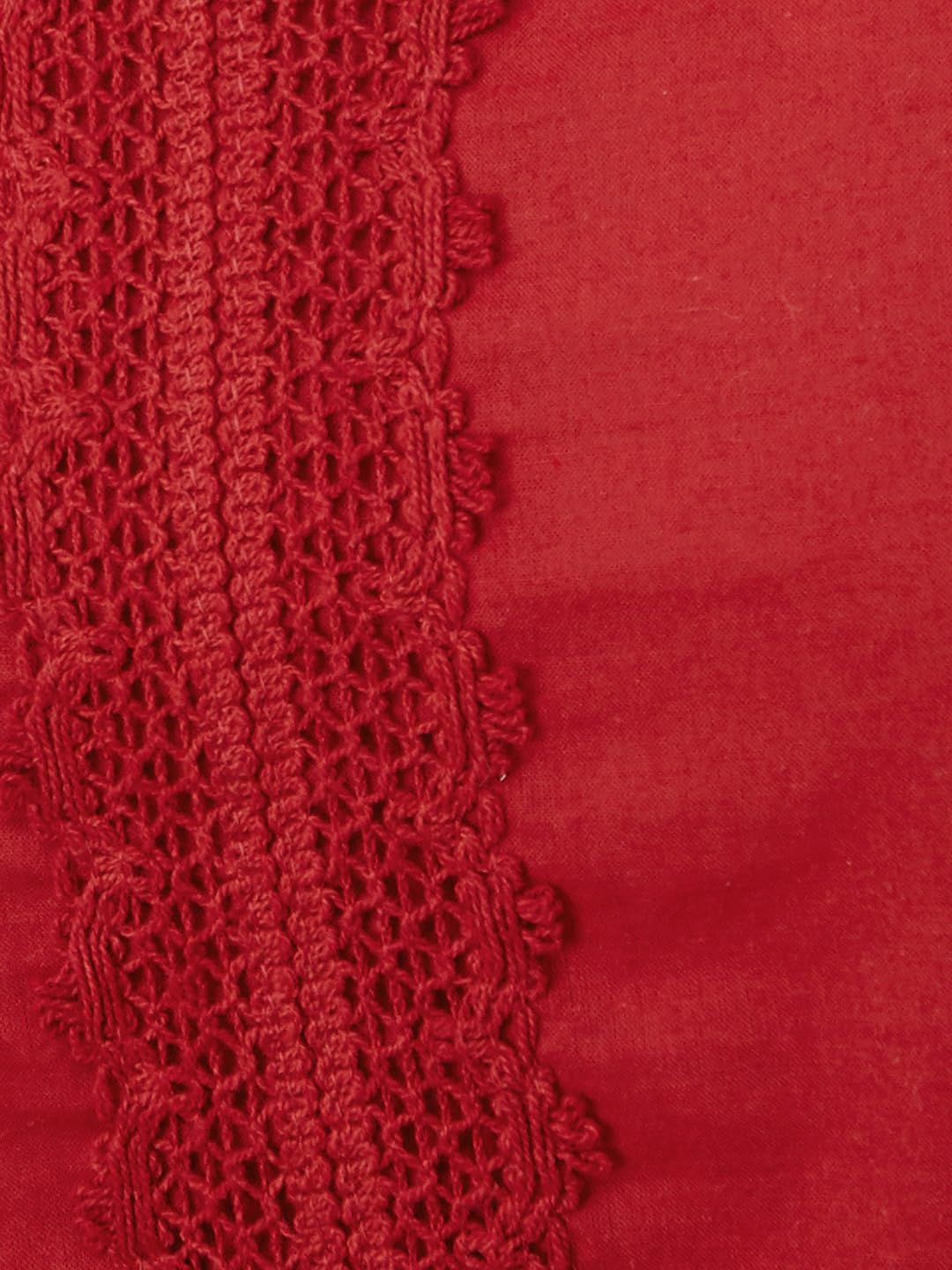 Max Women's Cambric Regular Kurta (BEWWSS24AL_Maroon_M, Regular Fit