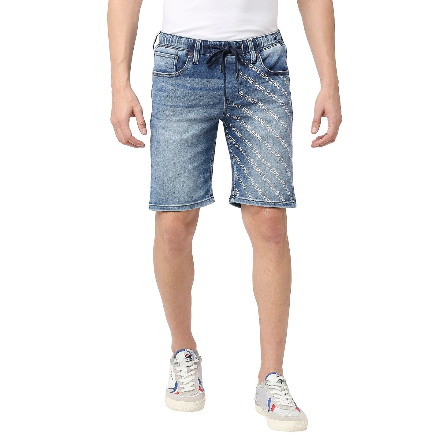 Pepe Jeans Men's Chino Shorts (PM801059J67_Med Dark Used