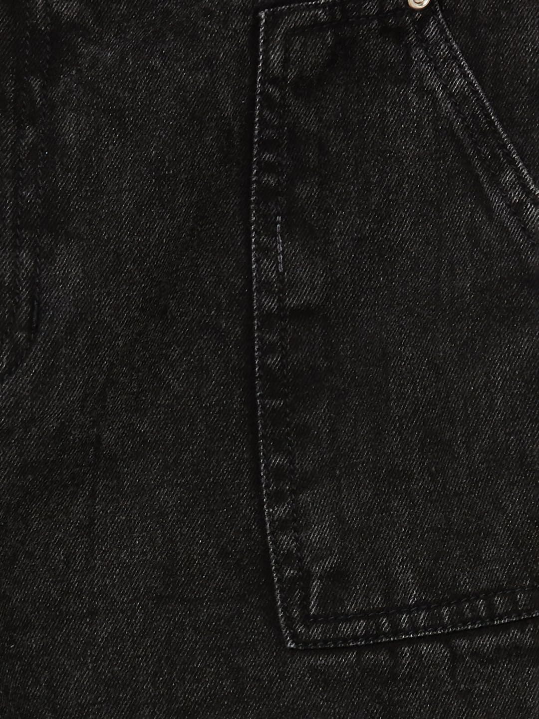 Max Girl's Relaxed Jeans (W24EFD02B_Black