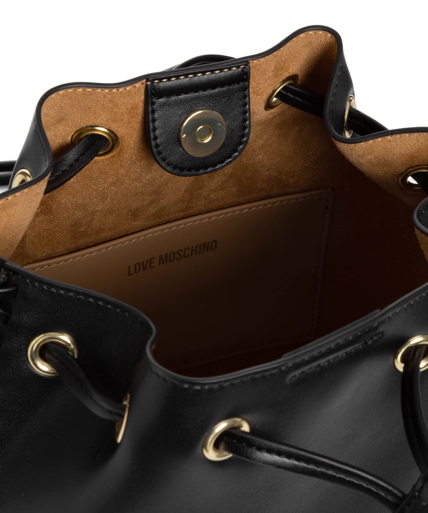 Love Moschino women bucket bag black, Black, One Size