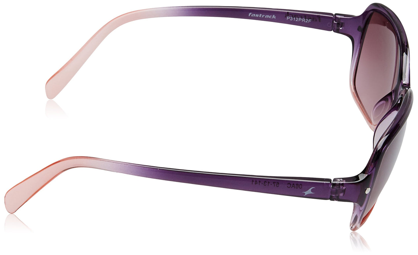 Fastrack UV Protected Square Women's sunglasses (P312PR2F|57.1|Purple)