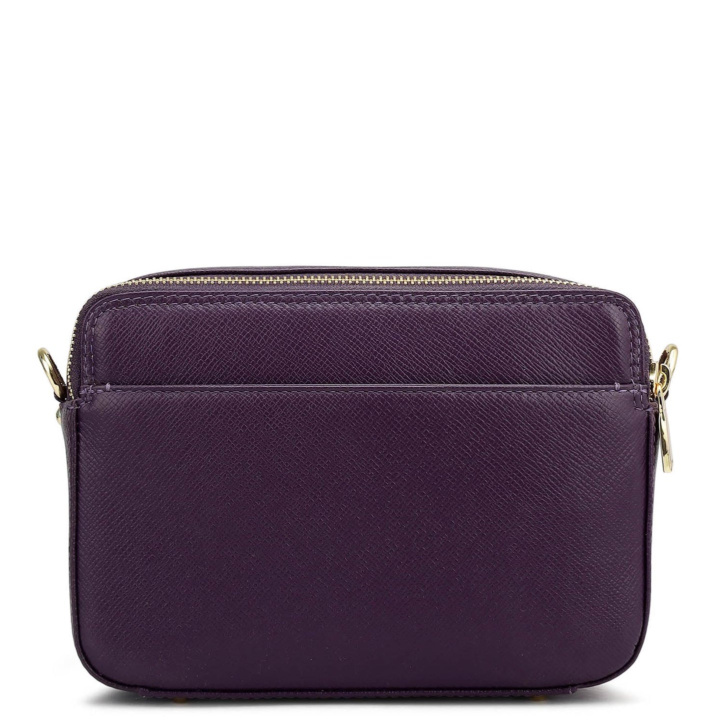 Da Milano Small Leather Sling - Purple (02065)