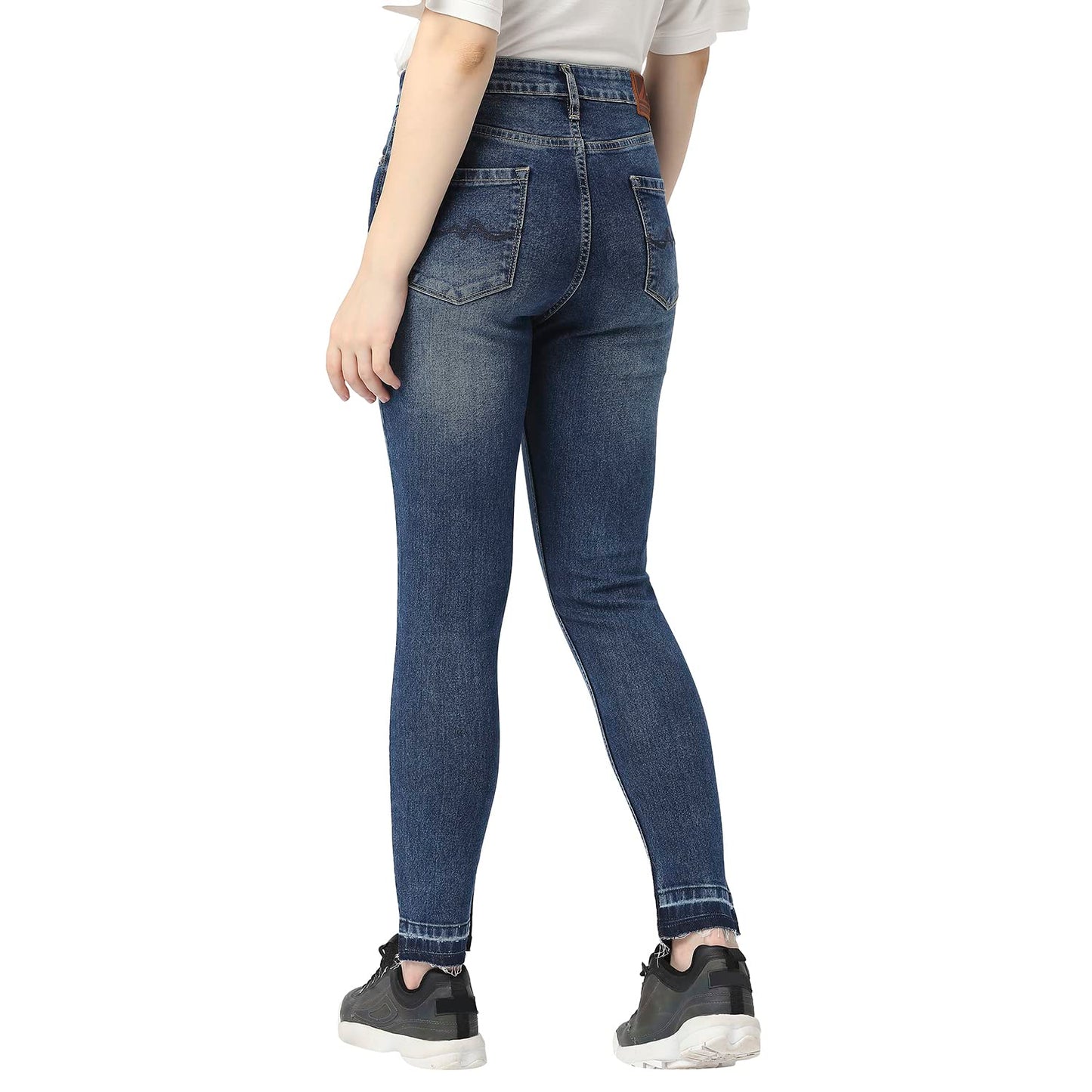 Pepe Jeans Women's High Rise Skinny Fit Jeans