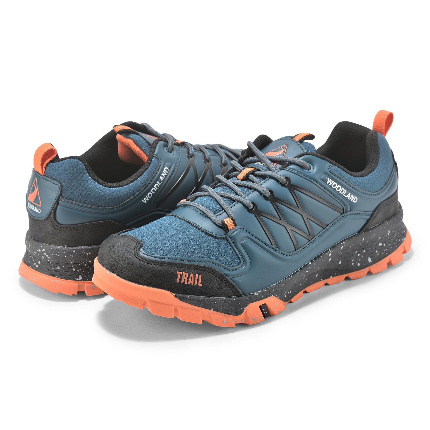 Woodland Men's Navy MESH Sports Shoes-9 UK (43EURO) (22YG292HS)