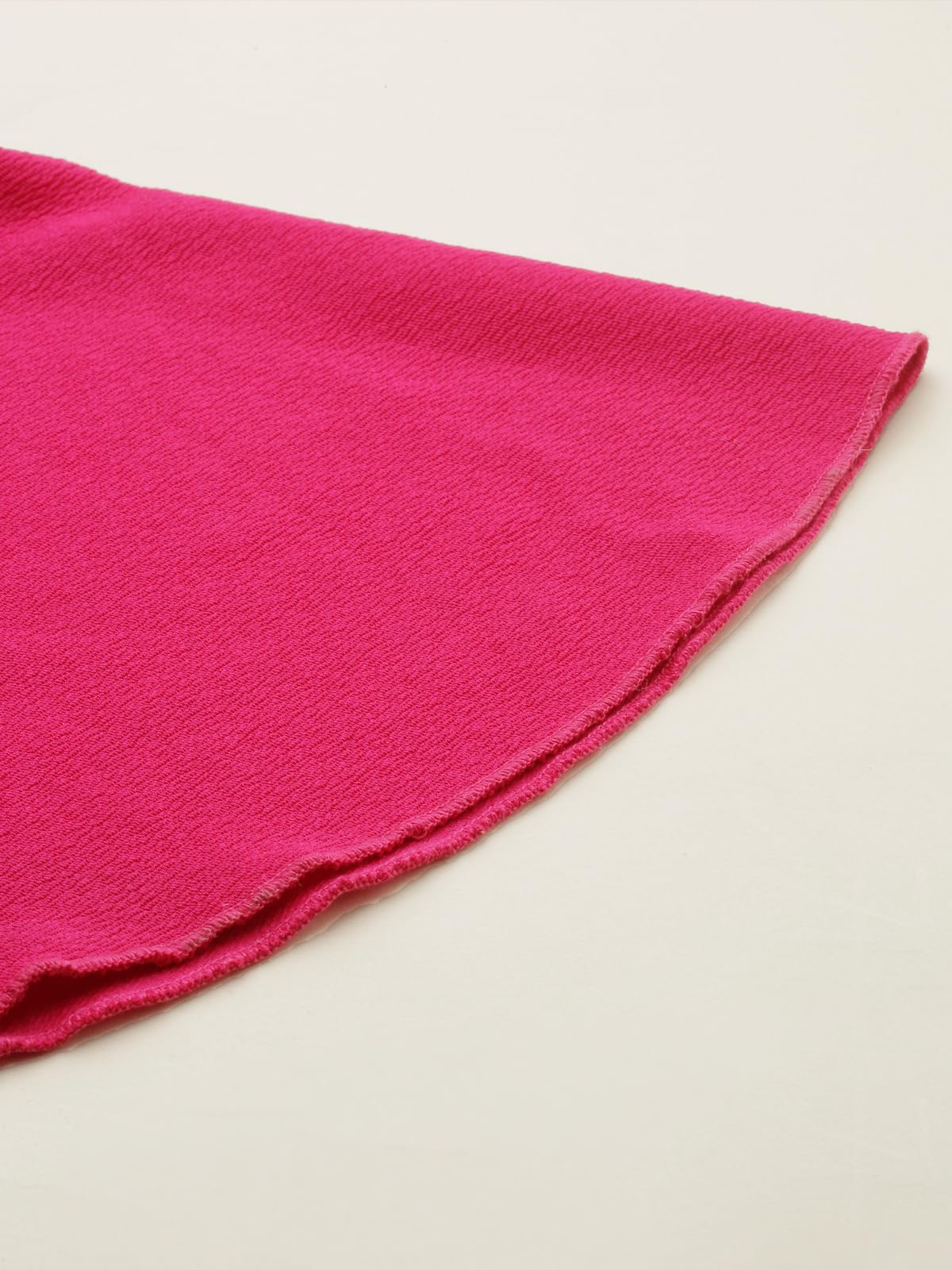 Allen Solly Girls Pink Textured Trousers