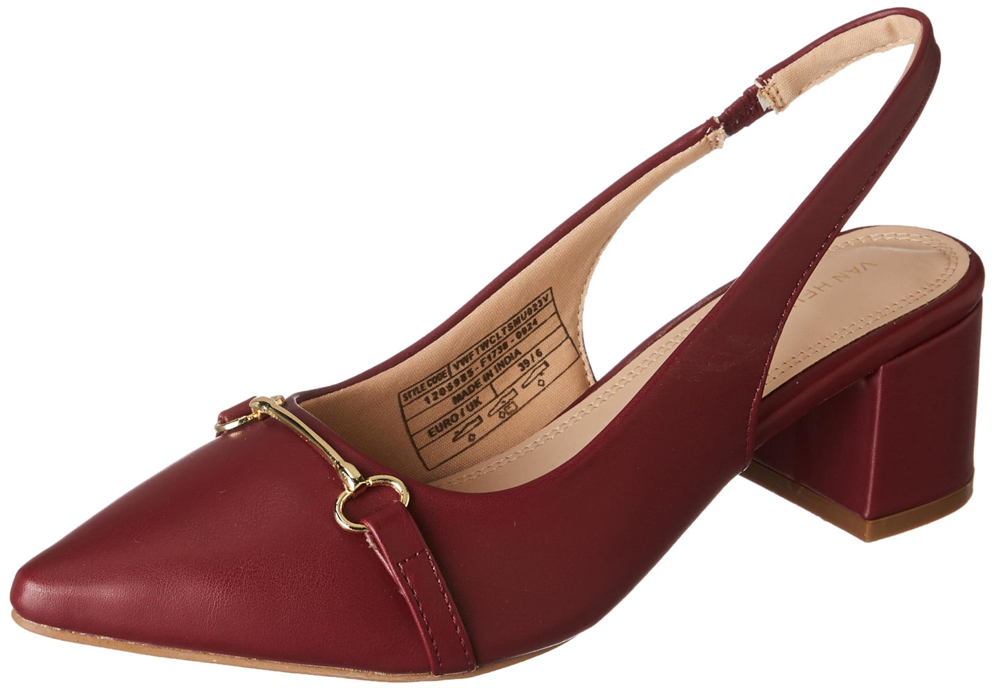Van Heusen_Womens__HEELS_(VWFTWCLTSMU023V_Maroon_UK7_EURO40)