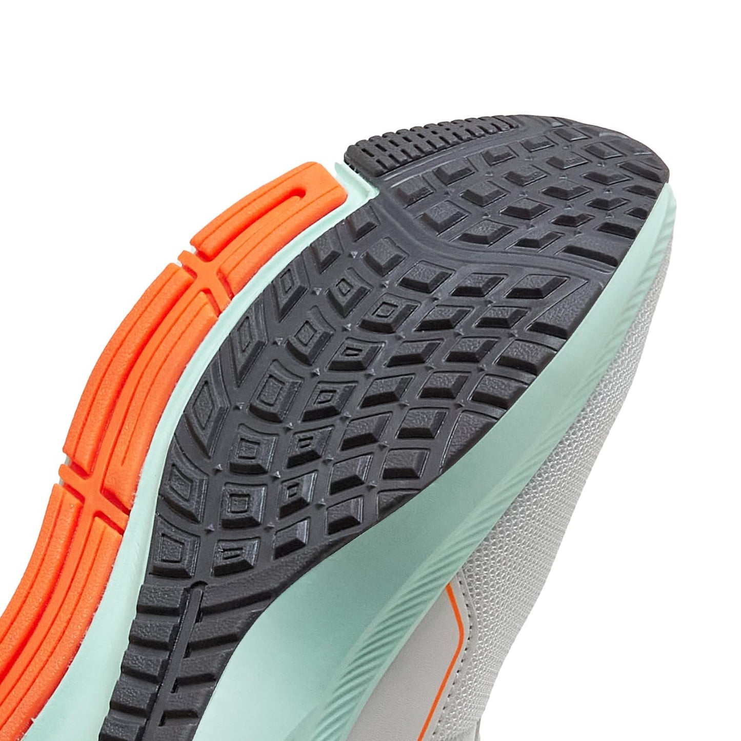 Campus Men's ROLLZ Running Shoes WHT/V.ORG - 8UK/India