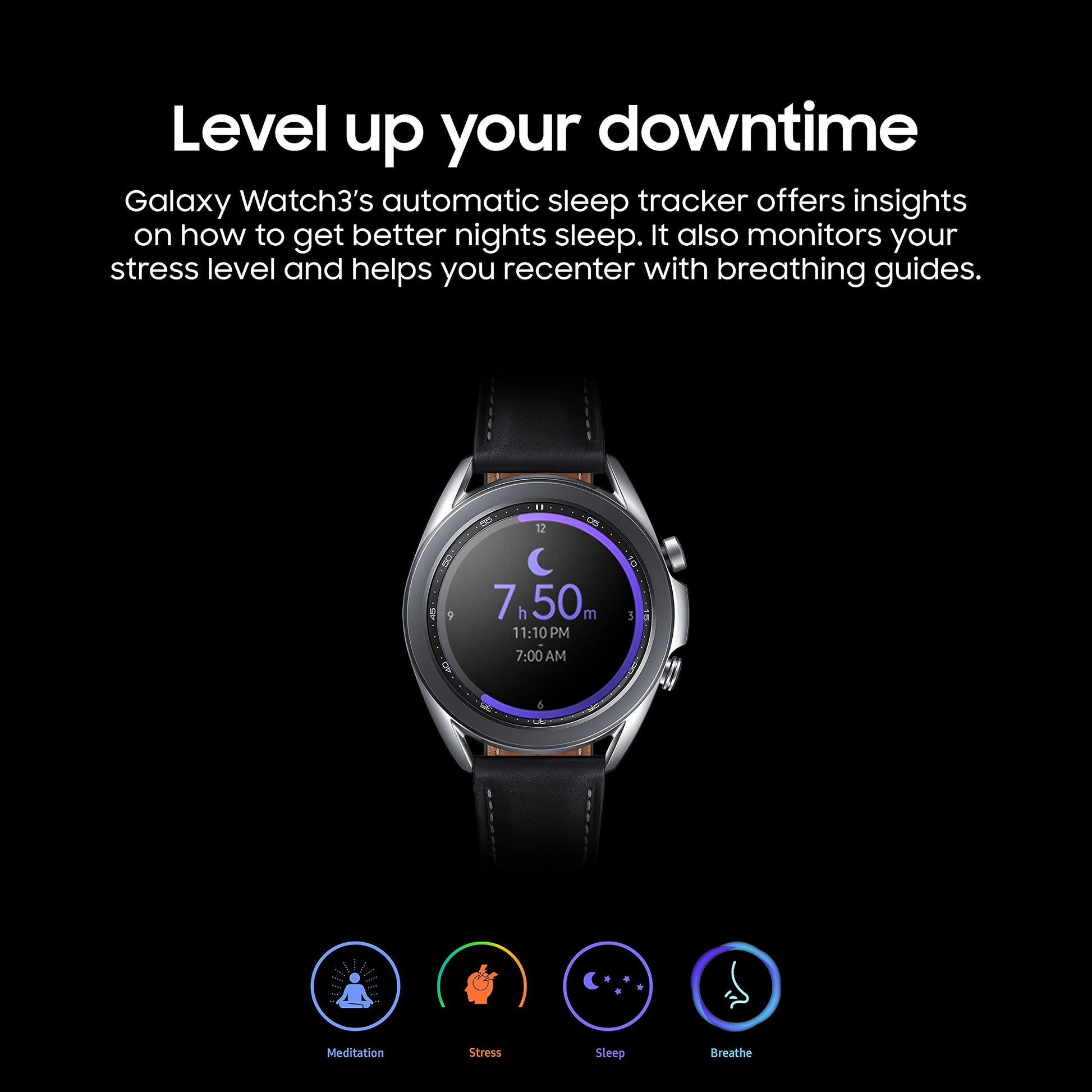 Samsung Galaxy Watch3, 41mm LTE (Mystic Silver) SM-R855FZSAINS