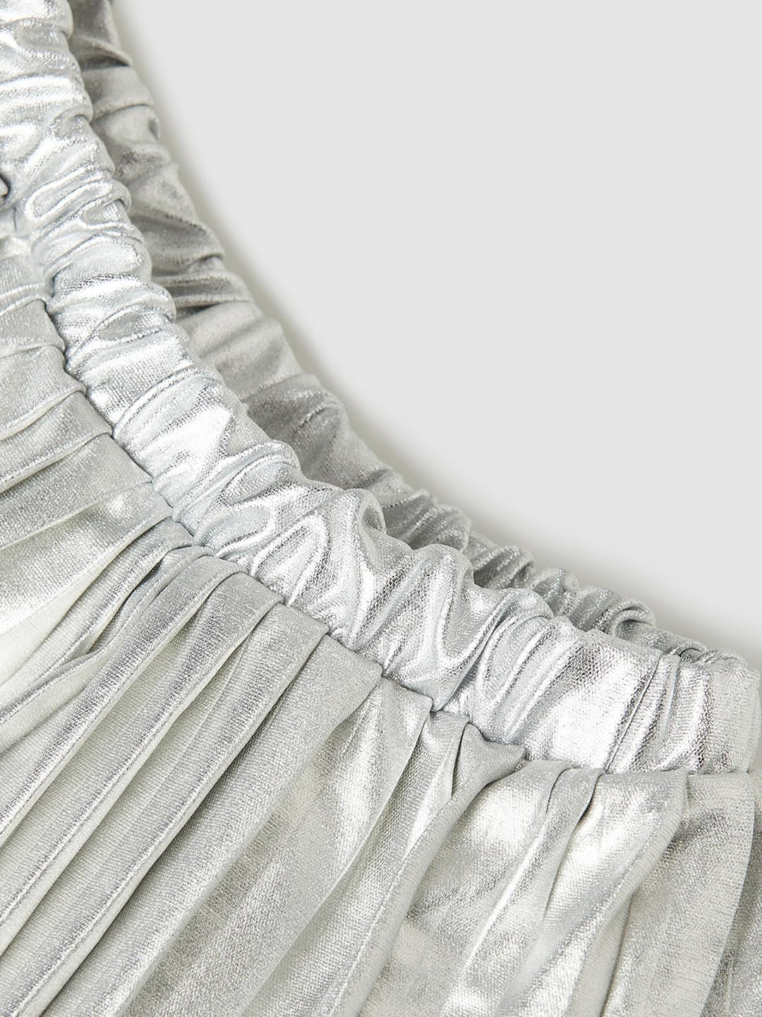 Max Cotton Western Skirt Silver