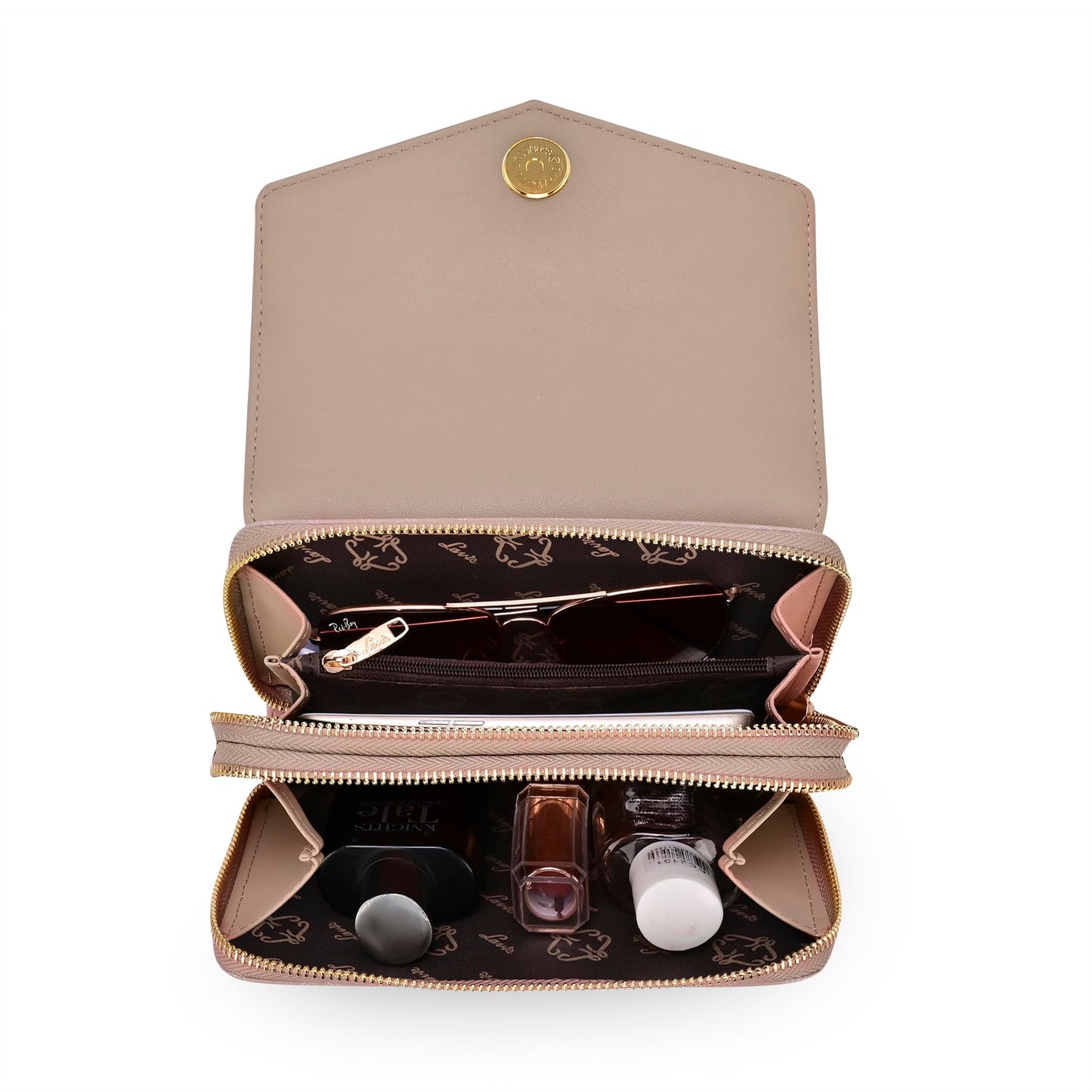 Lavie Women's Mono Sally Dual Zip Wallet | Gift for Women