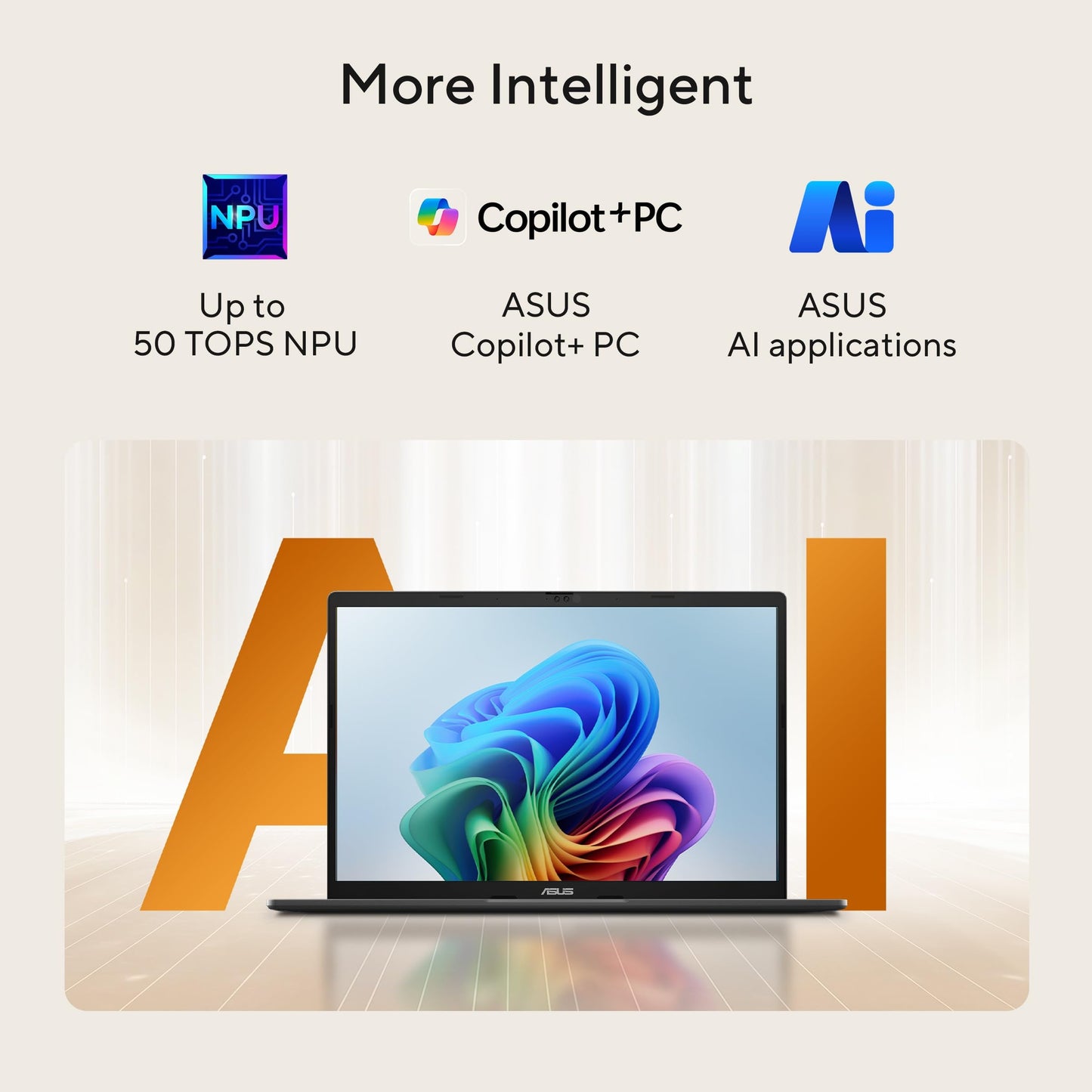 ASUS Vivobook S14,Smartchoice,AMD Ryzen AI 7 350,16GB RAM,1TB SSD,OLED,14",Windows 11, Office24,M365 Basic (1Yr)*, Matte Gray,1.4Kg, M3407KA-SF049WS,50 Tops,Metallic Design,Next-Gen AI Laptop,Copilot+