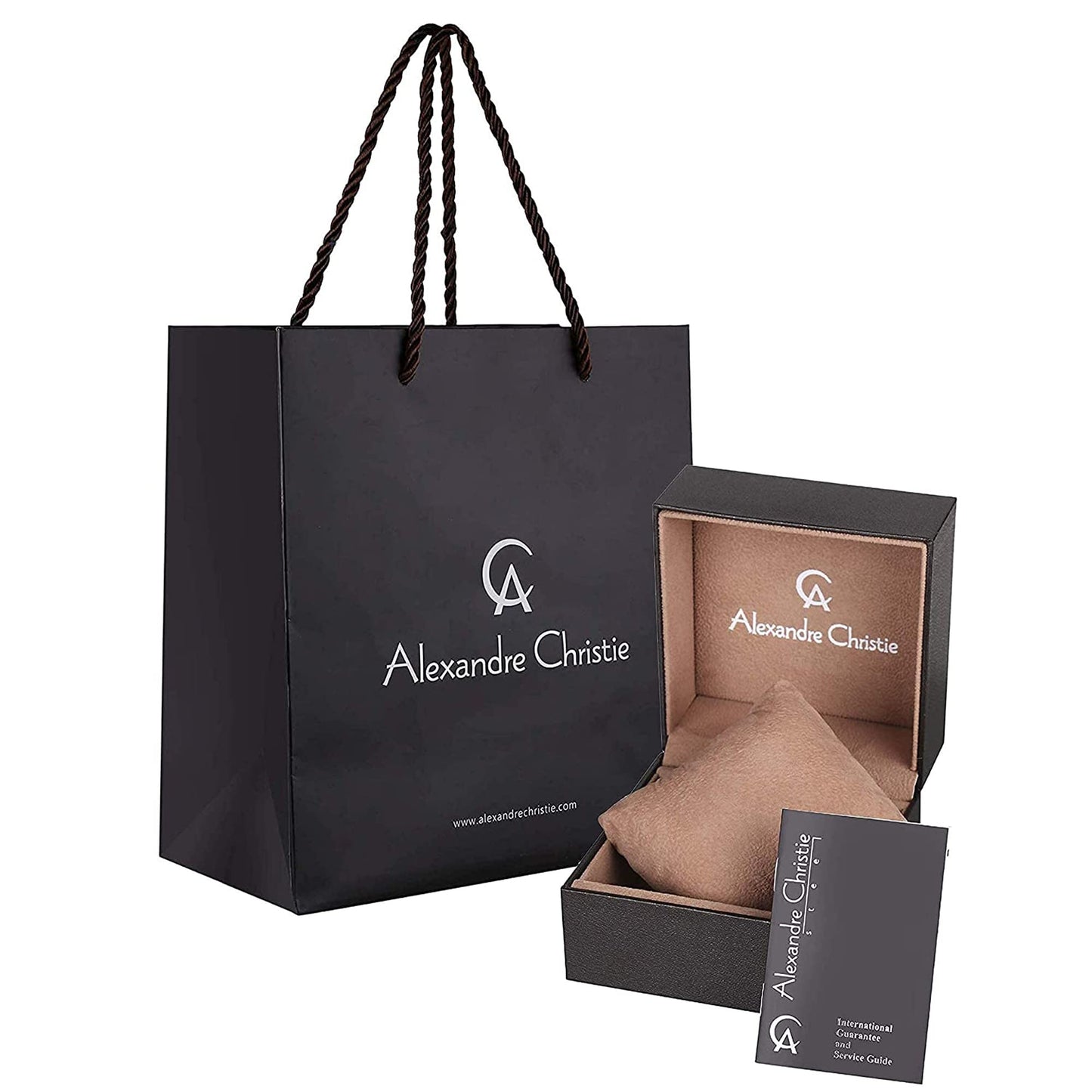 Alexandre Christie 9205MCBTBBA Men’s Chronograph Watch 47 mm