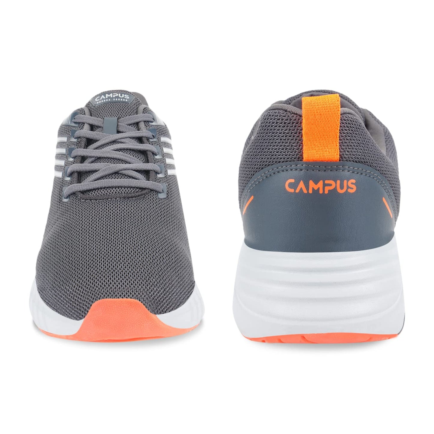 Campus Men's Camp-Bonfire Running Shoes D.Gry/F.ORG - 6UK/India