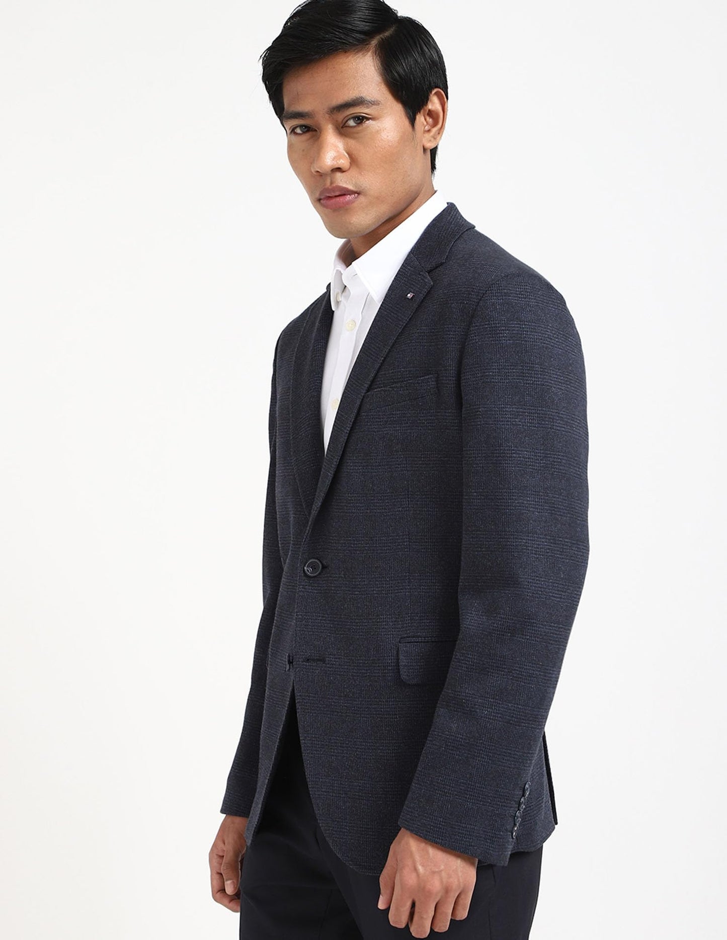 Tommy Hilfiger Mens Blue Color Blazer Regular