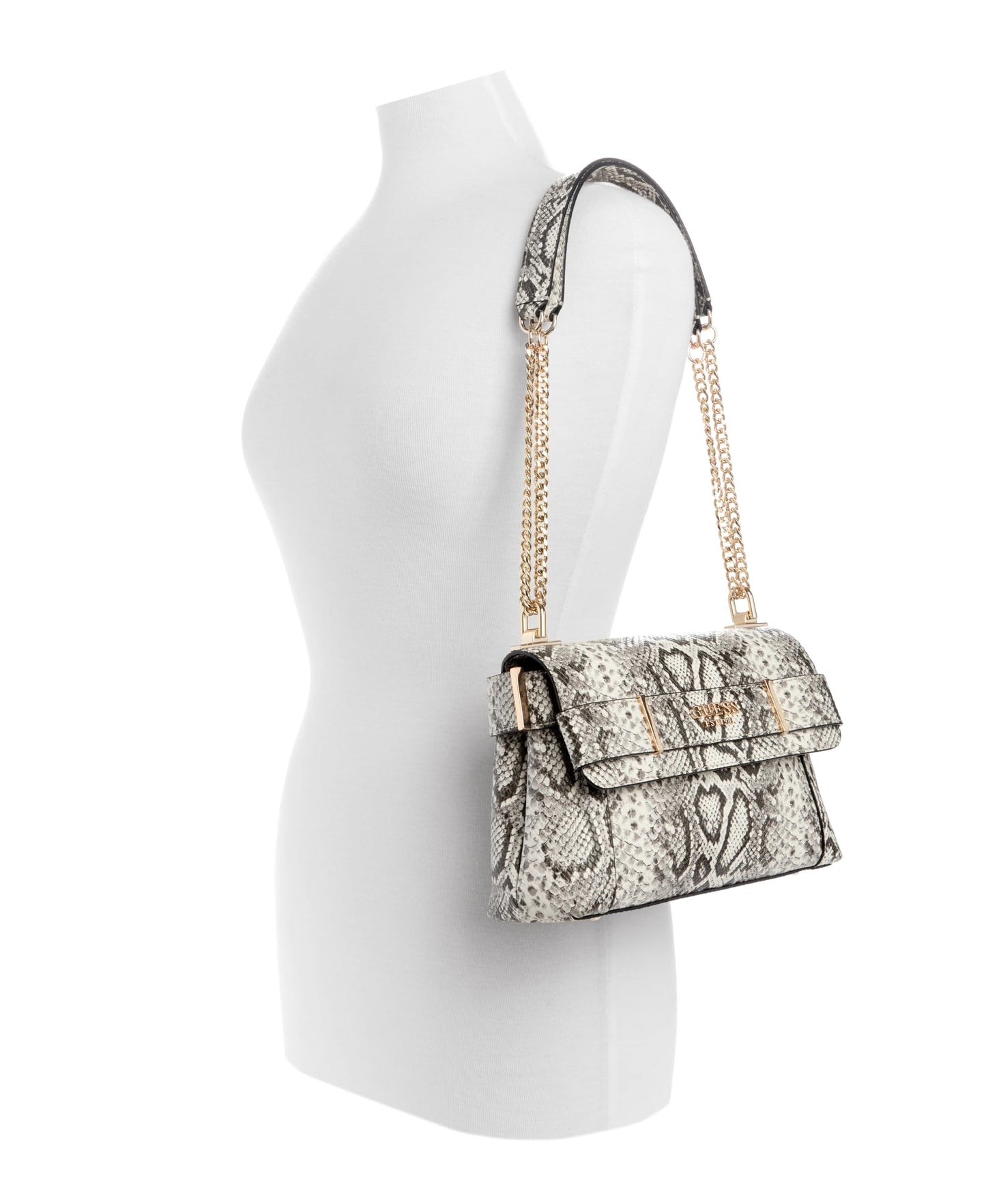 GUESS Natural Printed Anadela Convertible Flap Crossbody Bag