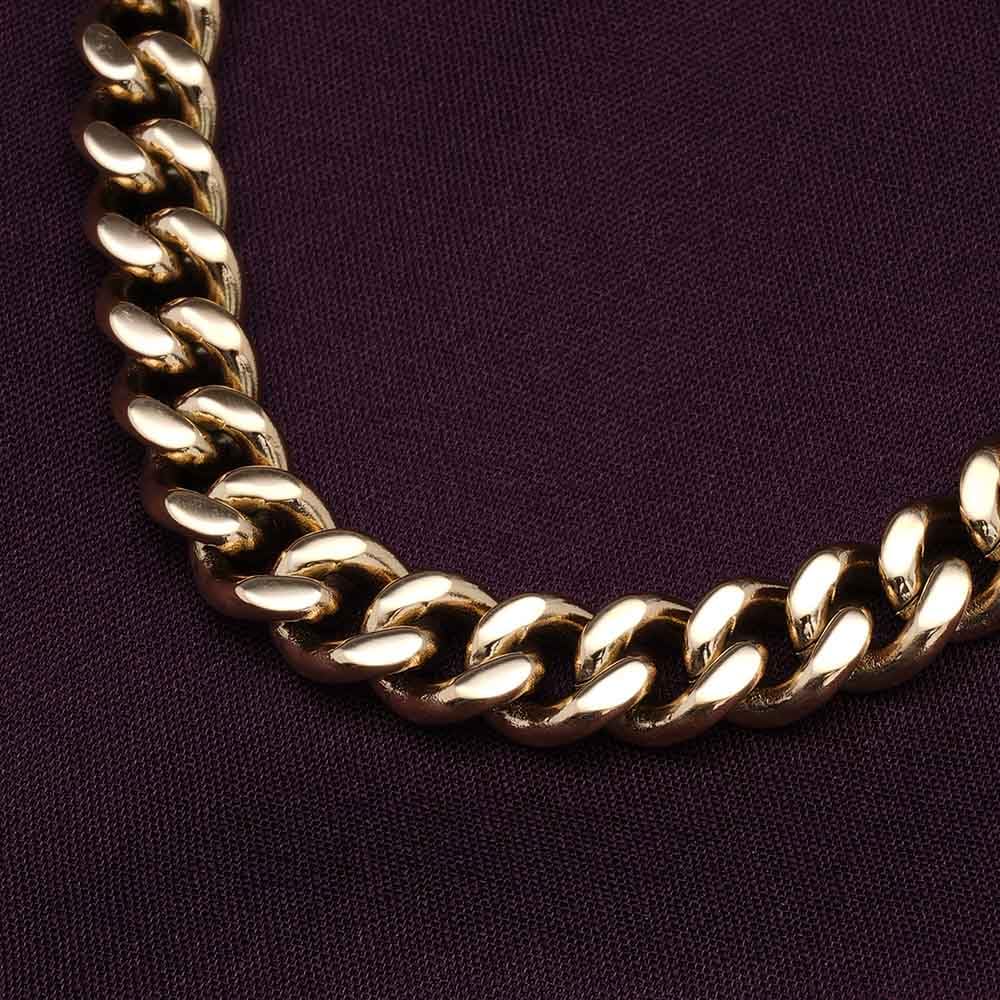 PALMONAS Chunky Medium Bracelet for Womens - Waterproof & Anti-Tarnish, Gift for Girls & Women