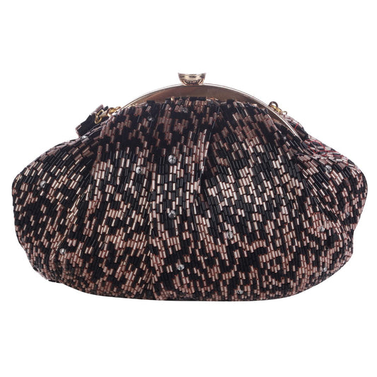 SWISNI Black designer batua bag II Women's Traditional Designer Clutch For Women & Girls II BATUA BAGS