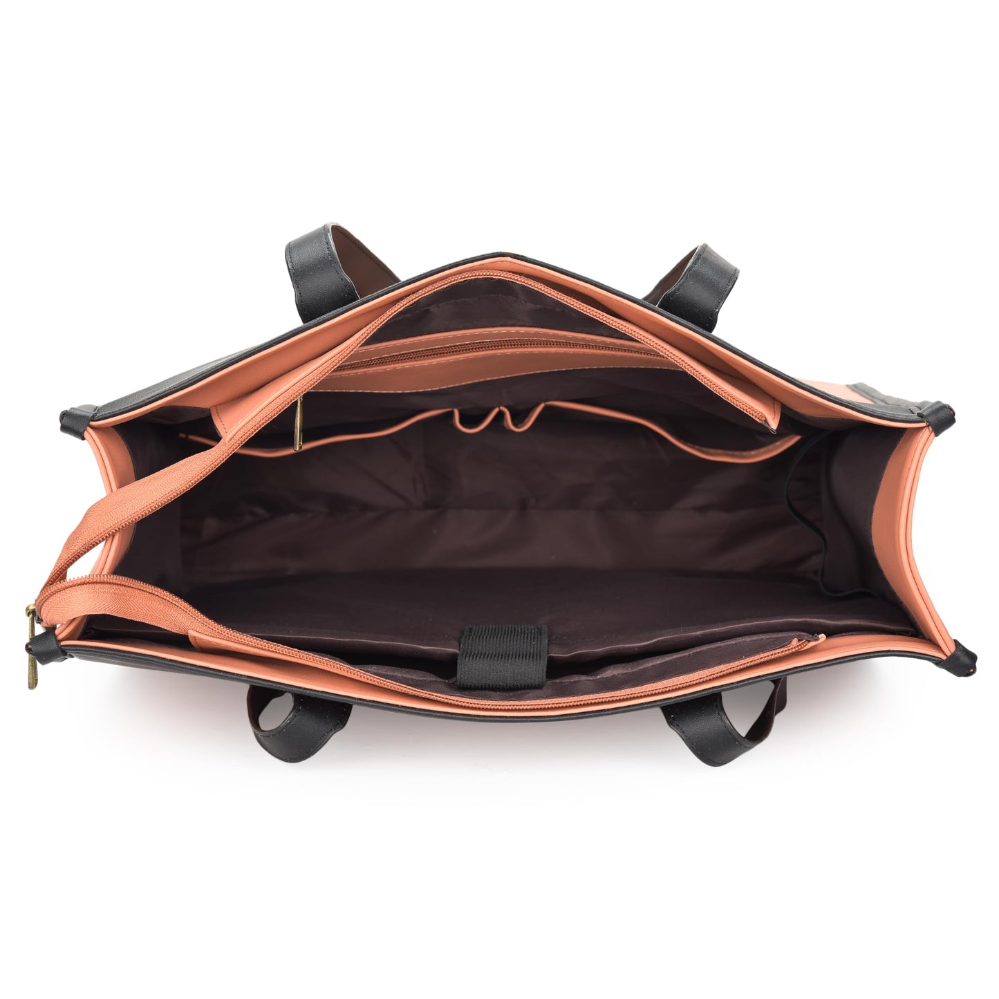 K London Vegan Leather Handbag For Women-Girls | Satchel Bag for Womens | Fit Upto 14 Inch Laptop | Shoulder Bag | Ladies Purse | Tote Bag With Top Double Handle Handbag For Women