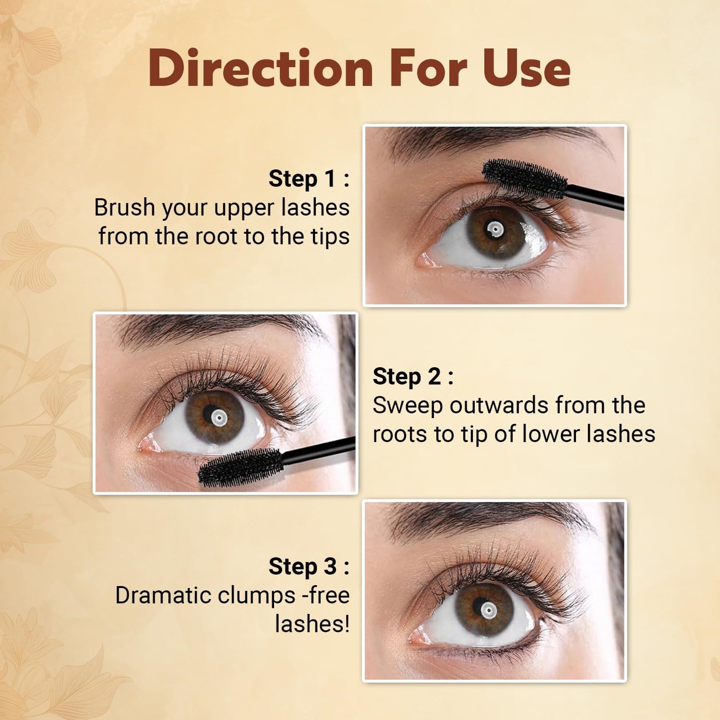 Iba Black N Bold 24 Hr Hd Mascara, Black, 8 ml | Waterproof, Lengthening, Curling, Volumising | 100% Vegan & Cruelty Free