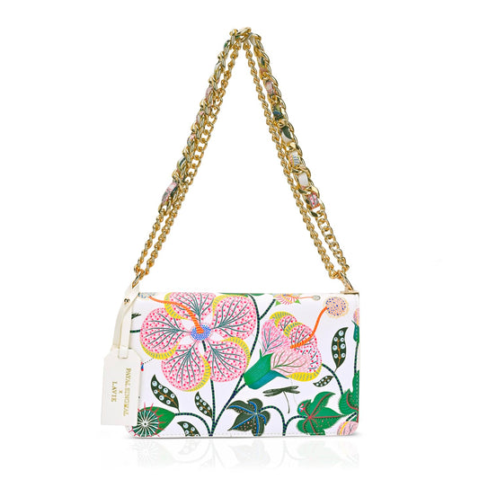 Lavie X Payal Singhal Limited Edition Abutilon Large Box Totebag | Ladies Purse Handbag
