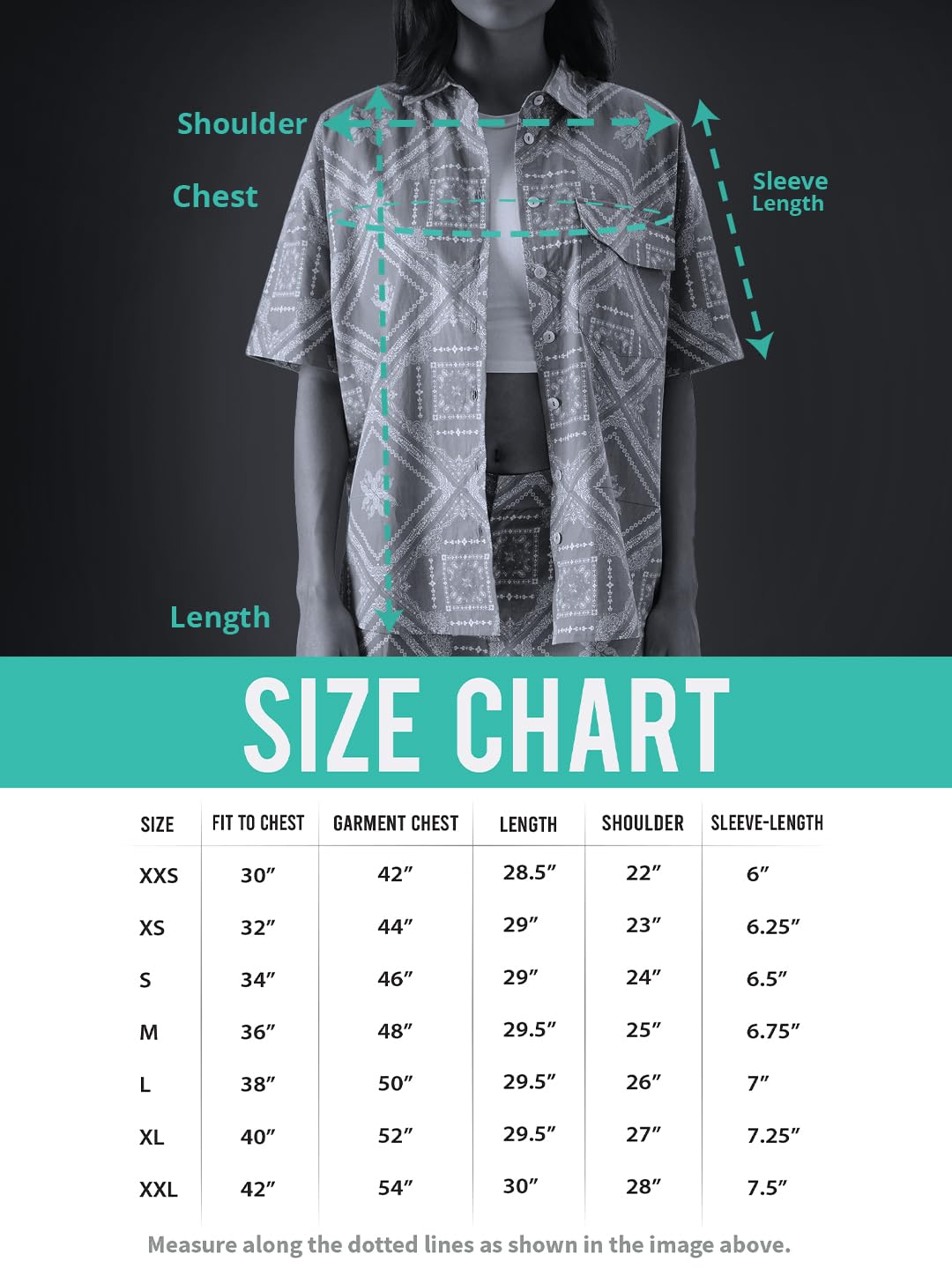 The Souled Store TSS Originals: Space Ace Women and Girls Short Sleeve Black All Over Print Button Down Boyfriend Shirts Oversized Shirts for Women Boyfriend Drop Shoulder Cotton Casual Half Sleeves