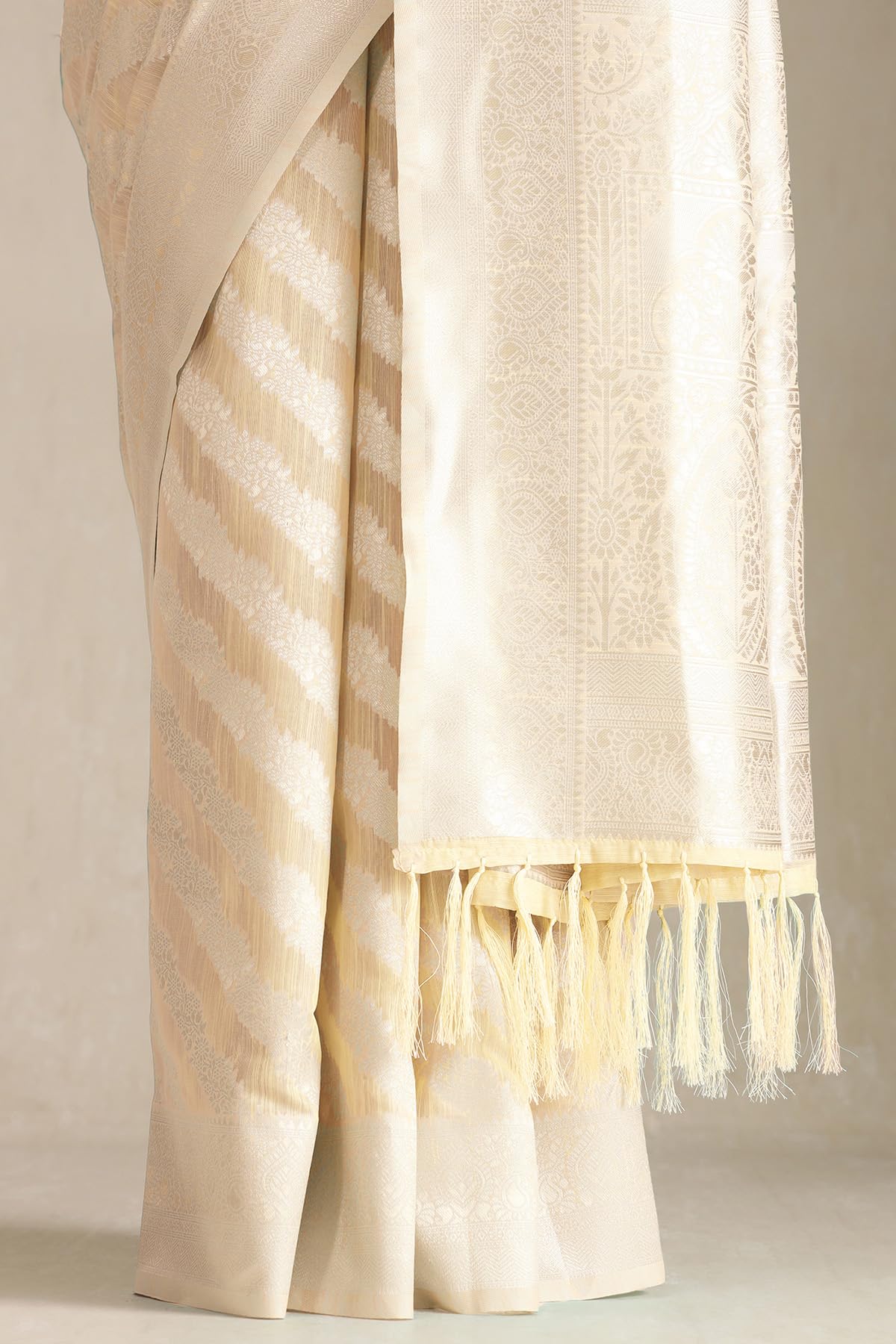 Soch Womens Tussar Woven Design Saree