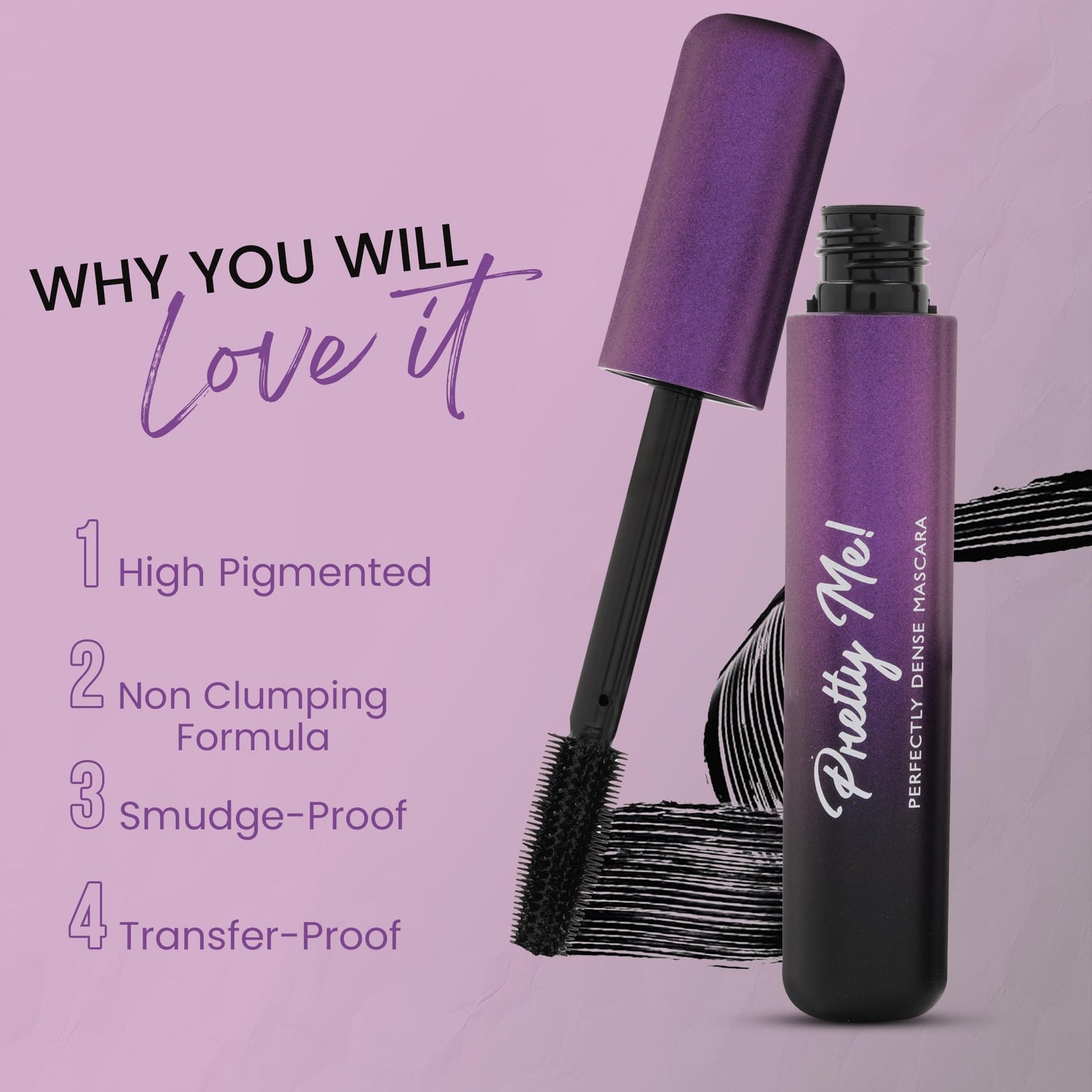 Shryoan Pretty Me! Dramatic Chic Eyeliner & Mascara (Black-1, Mascara)