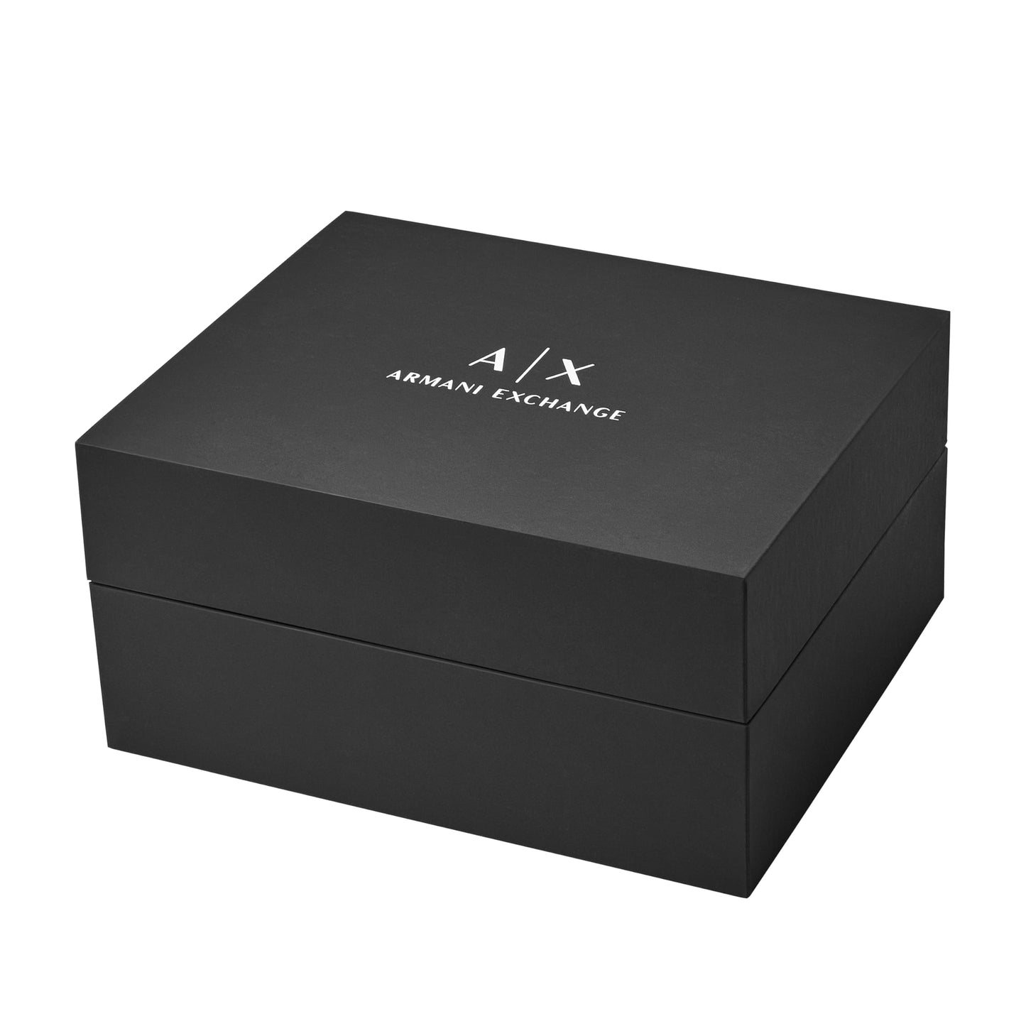 Armani Exchange Mens Hampton Stainless Steel Analogue Watch with Bracelet (Black_Free Size)