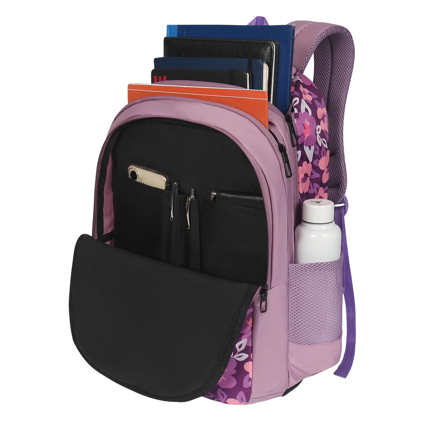 URBAN TRIBE Fizz 21 Liters Lavender Smart Casual Office College Travel Backpack for Men & Women, Boys & Girls