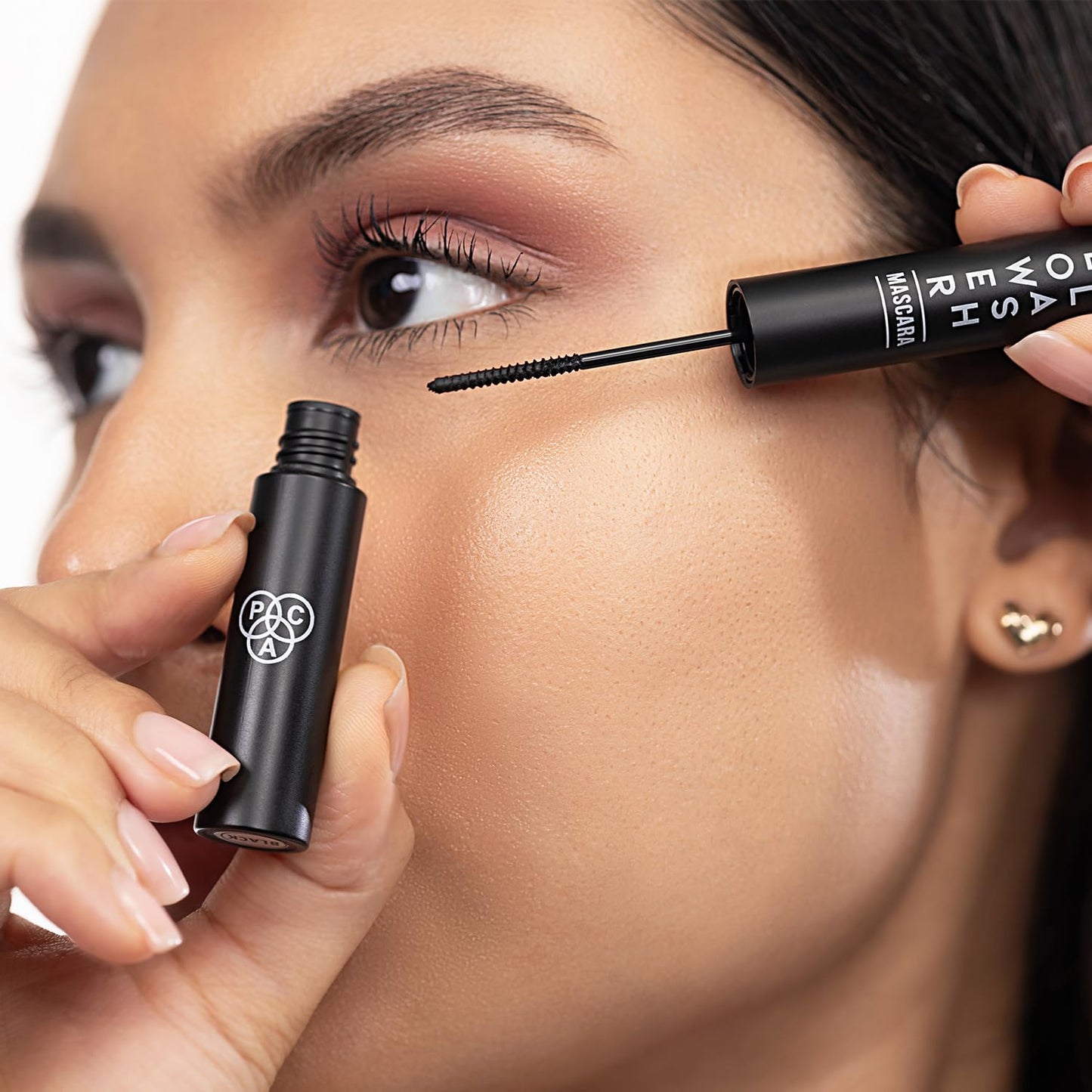 PAC Lower Lash Mascara | Micro Bristles to Coat Tiny Lashes | Fuller Lower Lashes in Single Stroke | Smudgeproof & Waterproof | Black