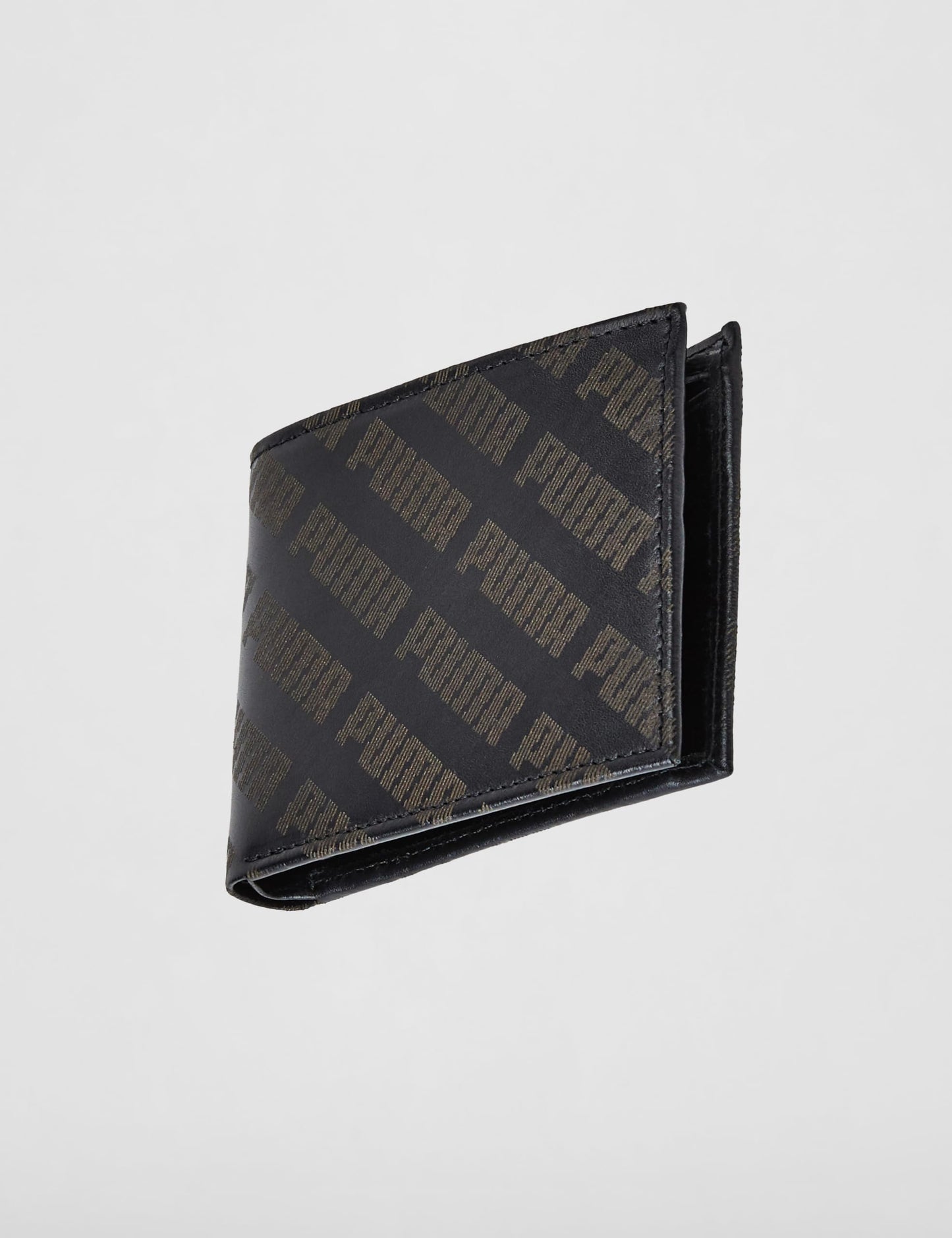 Puma Unisex-Adult Polyester Bi-Fold Wallet V1, Black (5471802)