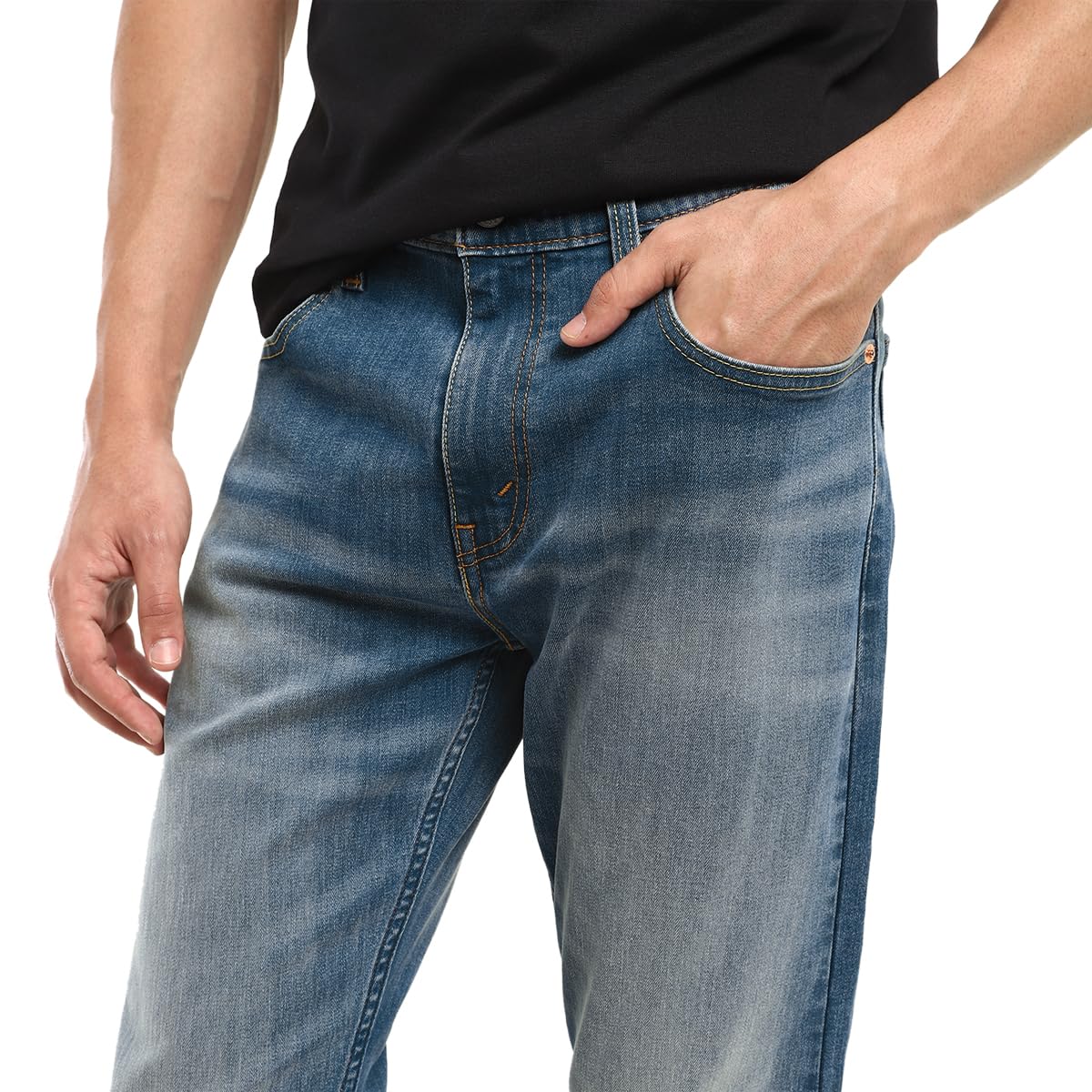 Levi's Men's Tapered Jeans (A7086-0152_Blue