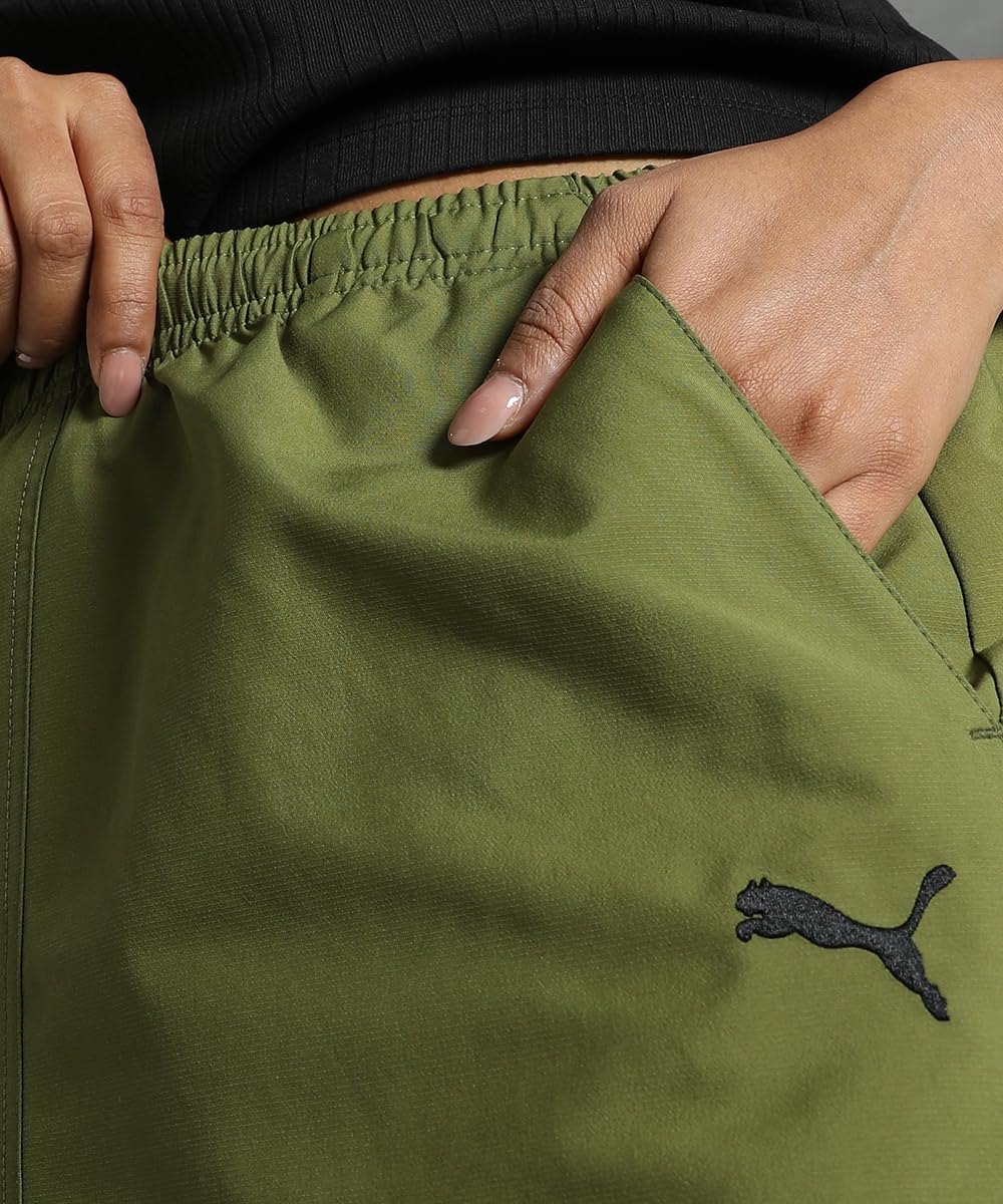 Puma Polyester Western Skirt Olive Green