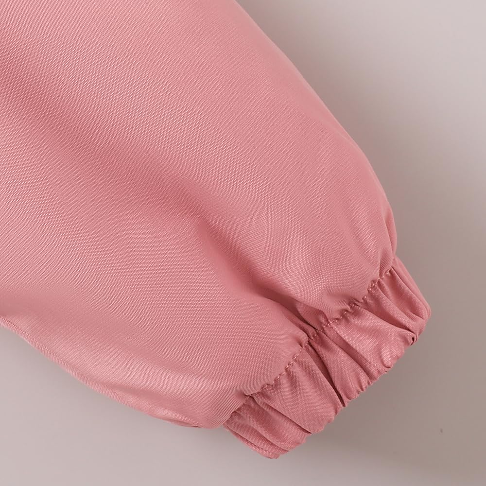 Hopscotch Girls Full Sleeves Pink Bunny Applique Hooded Jacket (3-4 Years)