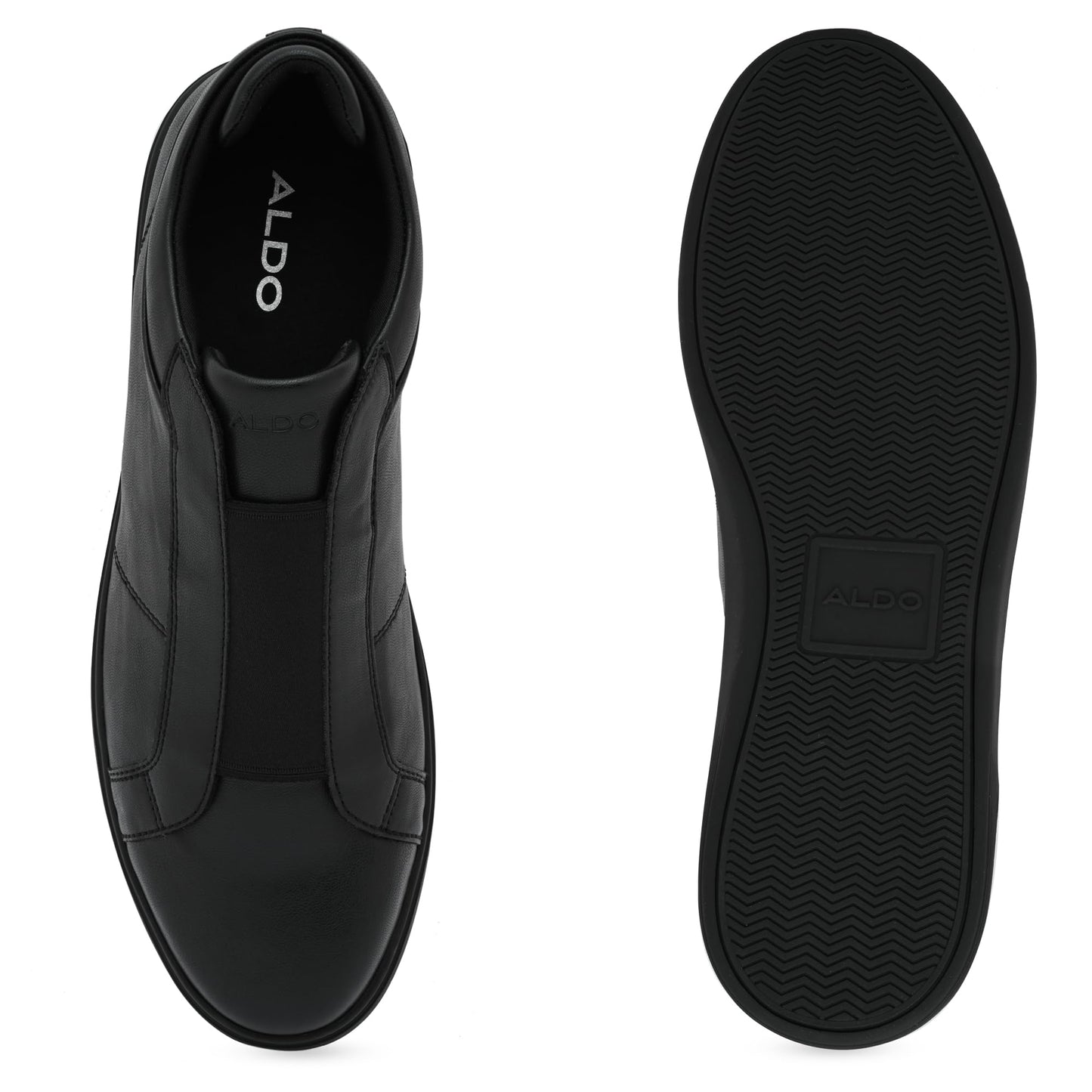 Aldo AROS-IN008 Men Black/Black Sneakers Slip On