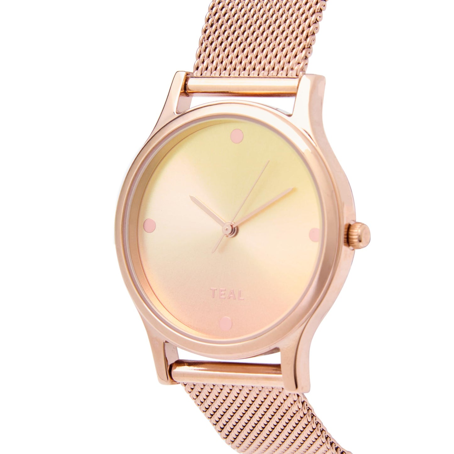 TEAL BY CHUMBAK Round Dial Analog Hand Watch for Women, Gifts for Women/Girls/Ladies, Stylish Fashion Watch for Casual/Work