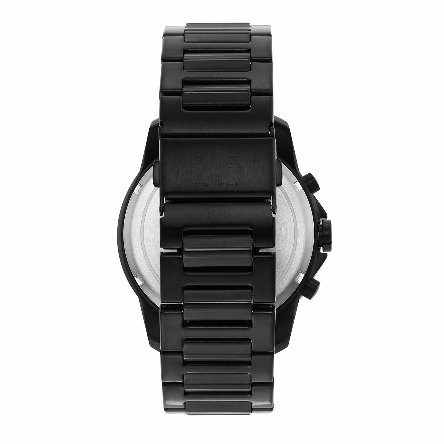 Armani Exchange Stainless Steel Analog Black Dial Men Watch-Ax1722, Black Band