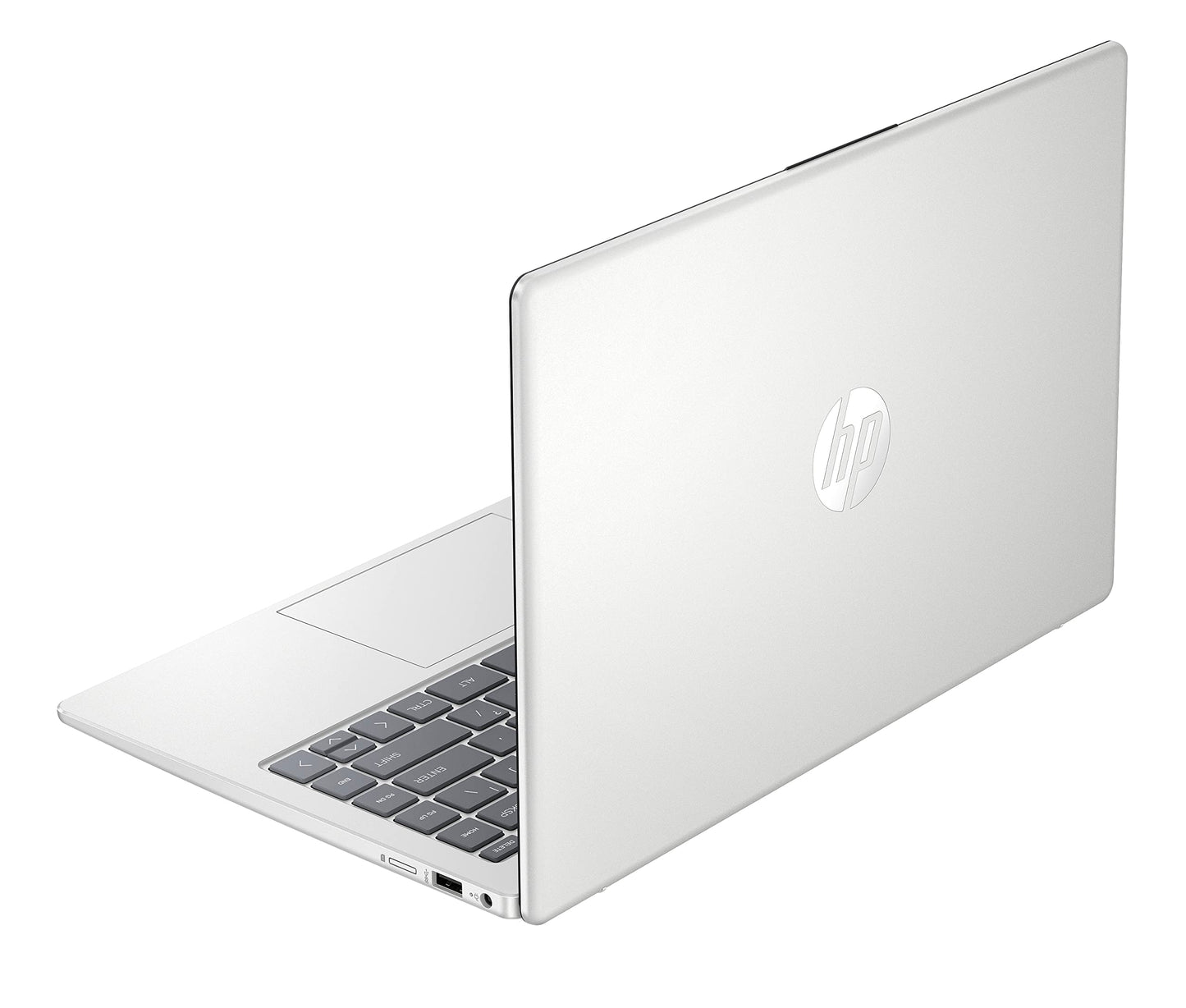 HP Laptop 14, Intel Core i5-1335U, 14-inch(35.6 cm),FHD,Anti-glare,16GB DDR4,512GB SSD,Intel Iris X graphics, Imagepad,Dual speakers, Windows 11,MSO,Silver,1.4 kg, 14-gr0001TU