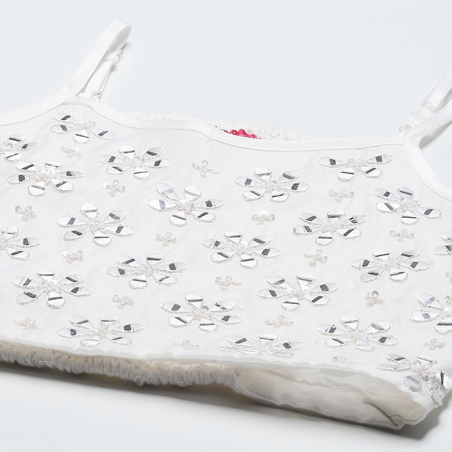 BIBA Girls SOLID STRAIGHT KID(KWSHEESH MAHAL5965_WHITE_9)