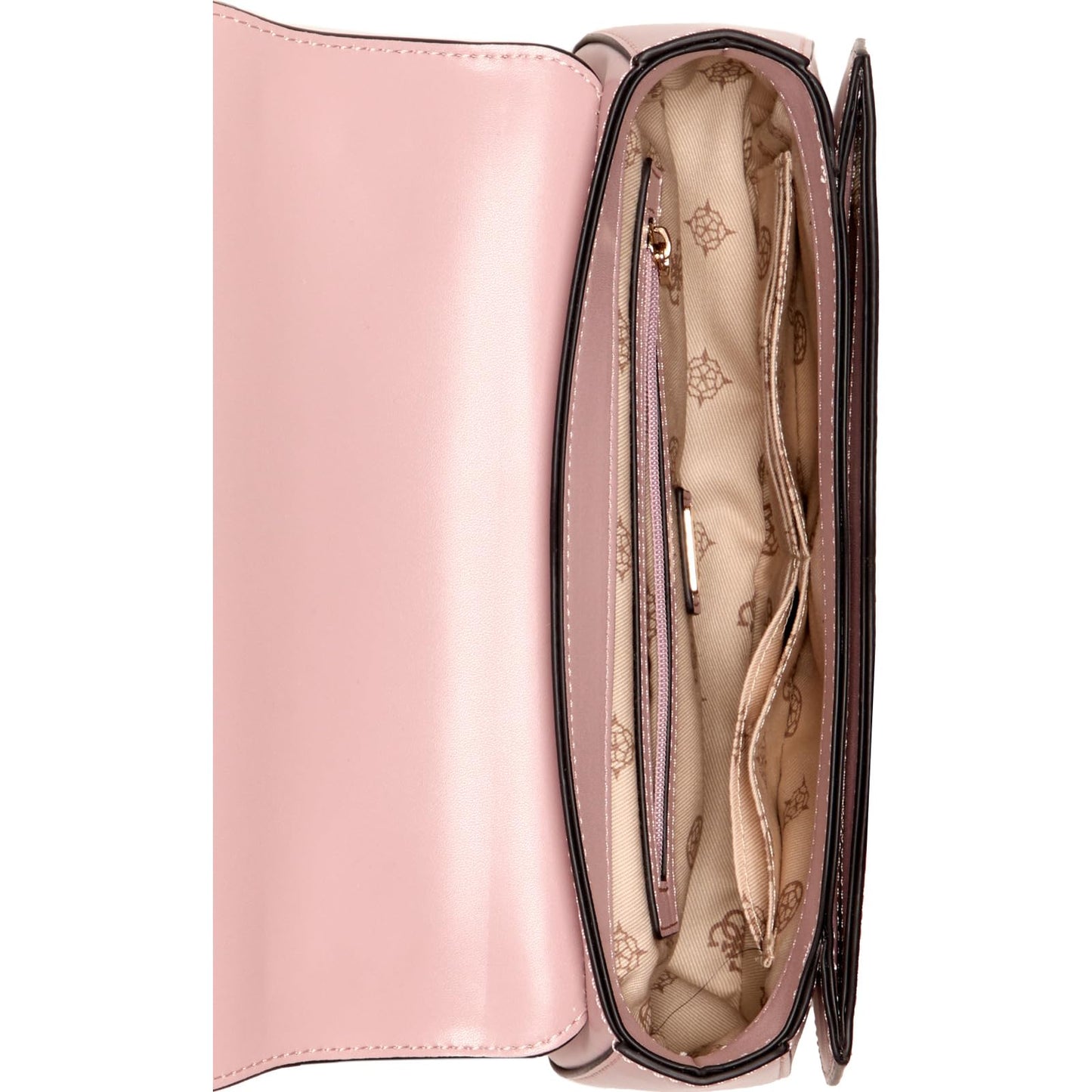 GUESS Womens Daryna Convertible Crossbody Flap Crossbody, ROSE, One Size, Daryna Convertible Xbody Flap