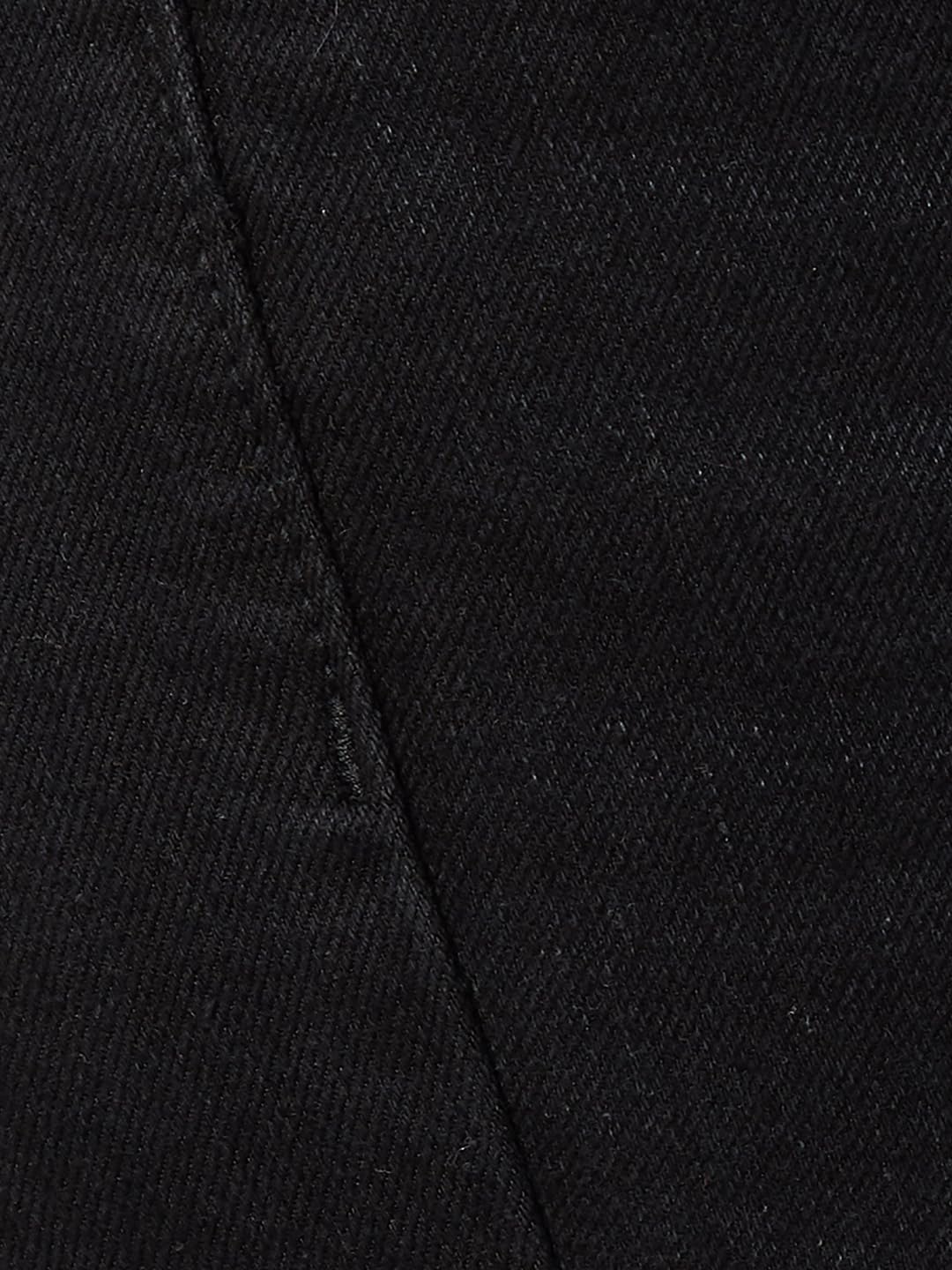 Max Girls Solid Flared Jeans (S24EFD10BLACK)_9-10Y