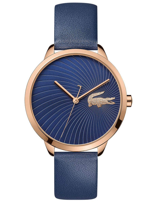 Lacoste Leather Lexi Analog Blue Dial Women's Watch-2001058