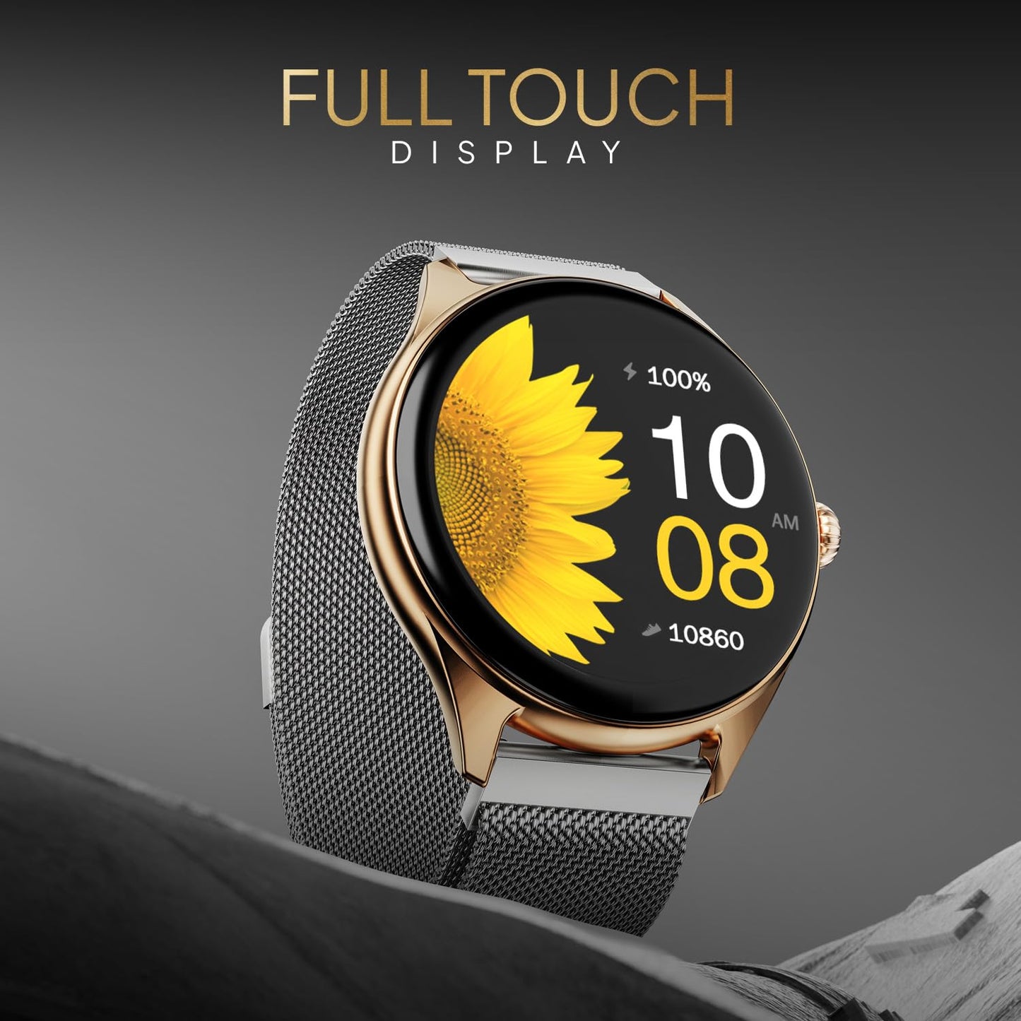 Fire-Boltt Phoenix Ultra Smart Watch 1.39 inch Bluetooth Calling, AI Voice Assistant, Metal Body with 120+ Sports Modes, SpO2, Heart Rate Monitoring (Gunmetal Grey)