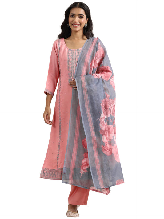 Libas Women's Cotton Blend Kurta Set (99512
