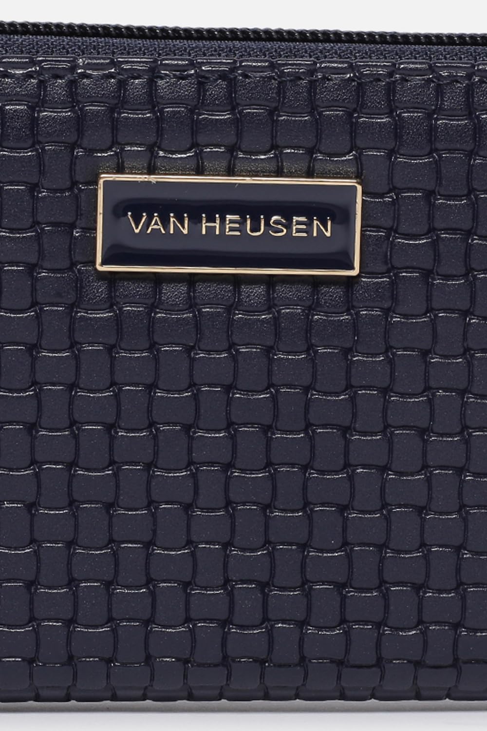 Van Heusen Synthetic Women's Clutch (Navy)