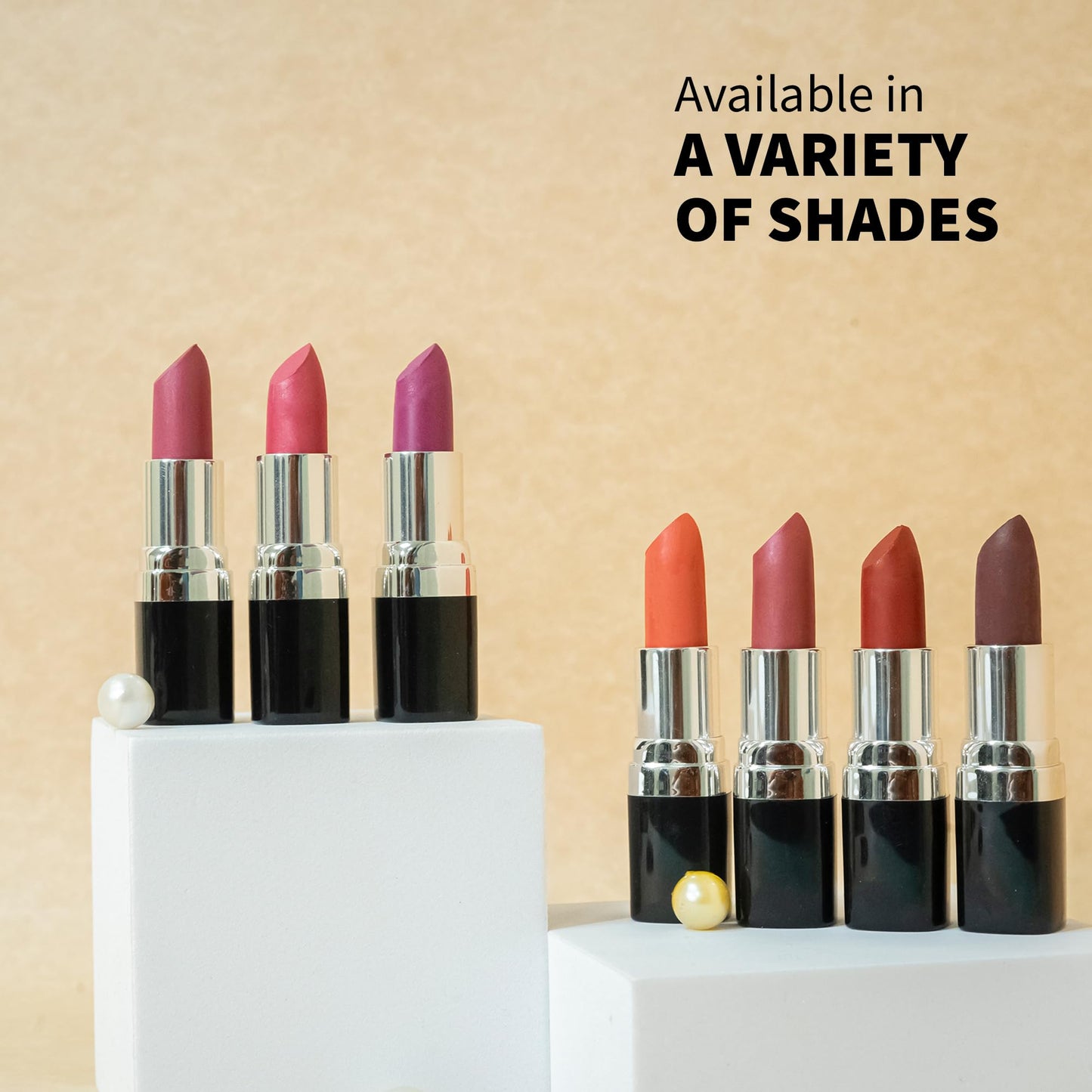 Barva Natural & Moisturising Lipsticks Made Using Pure Ghee, Kokum Butter And Mineral Colours, 4.3g (Wine Red 616)