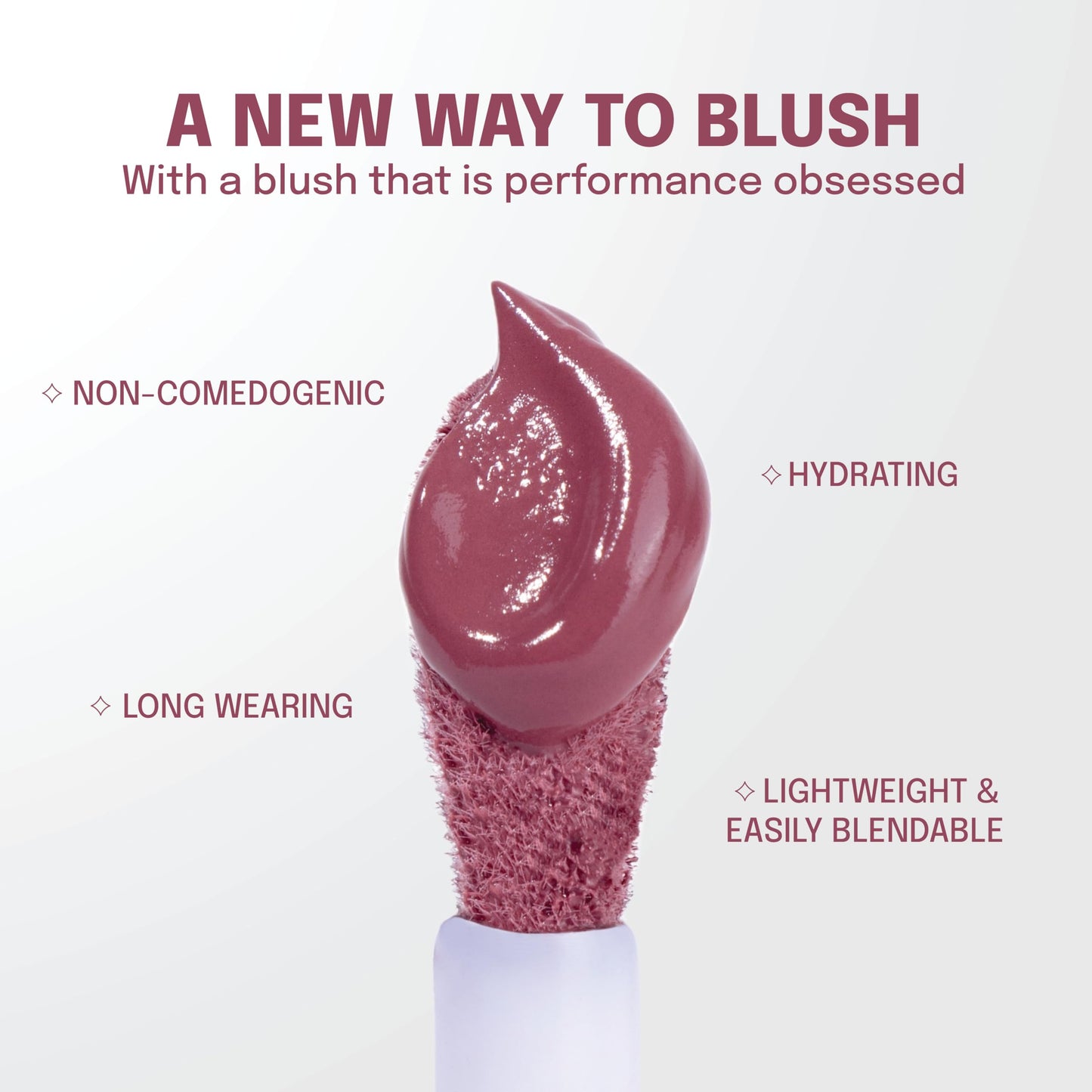 Diam Beauty Cheeky Affair Liquid Blush - Plum Perfection | Unisex Beauty Blush | Hydrating | Long Lasting Liquid Blush | One dot pigment | Non Comedogenic | 5.0ml (Mauve)