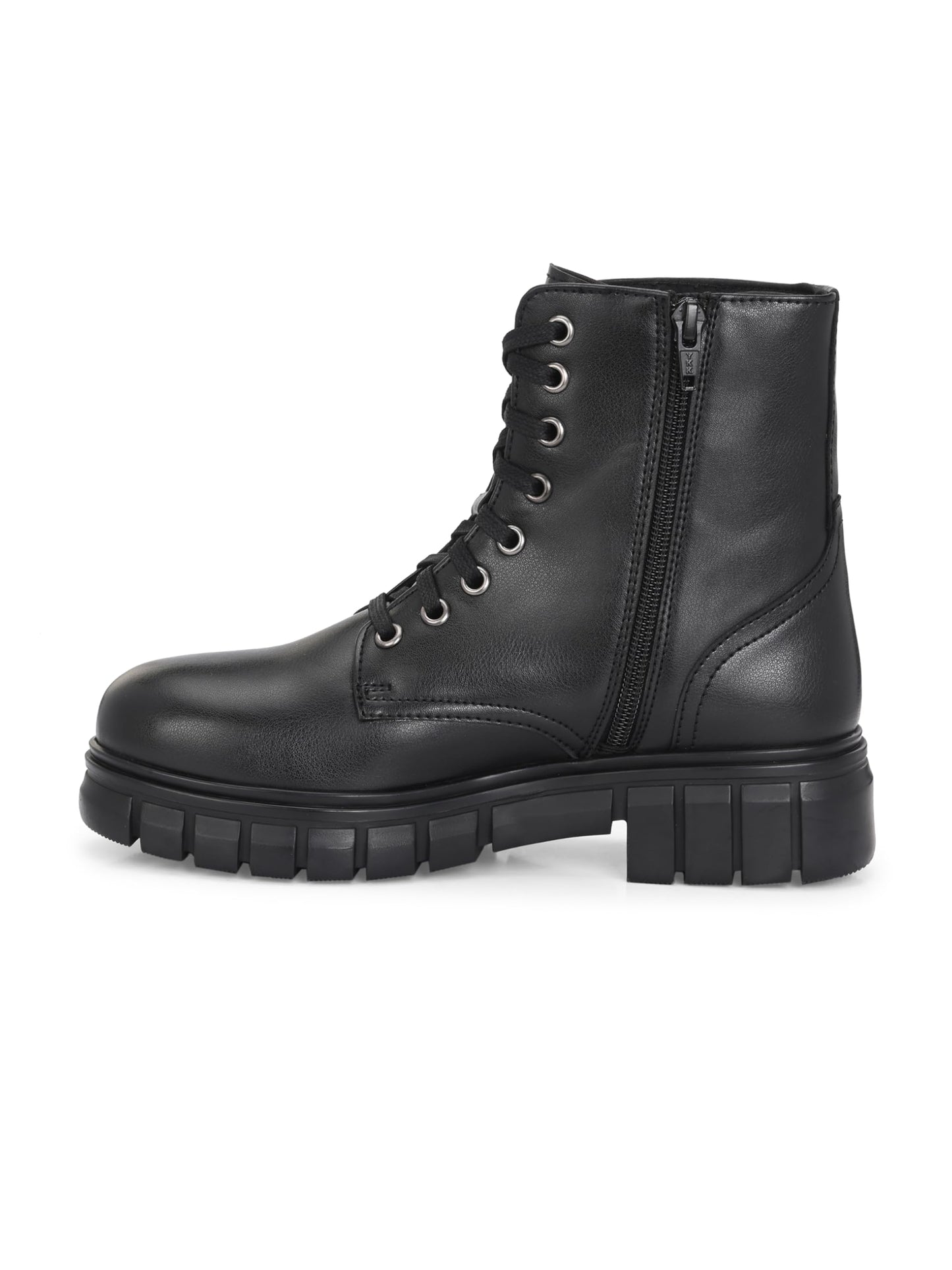 Delize Black women ankle derby boots 67313-36