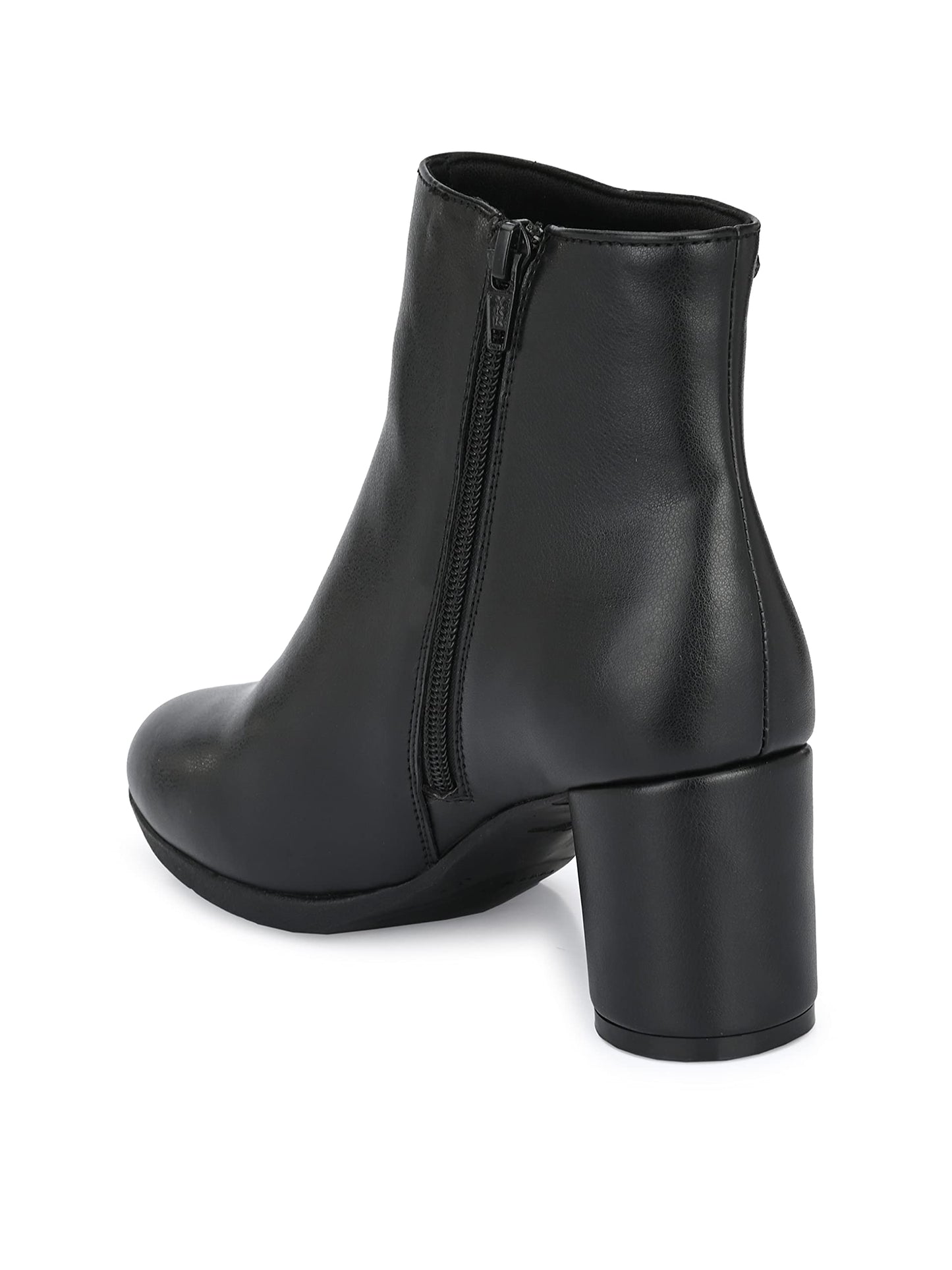 Delize Women's mid heel ankle length boots